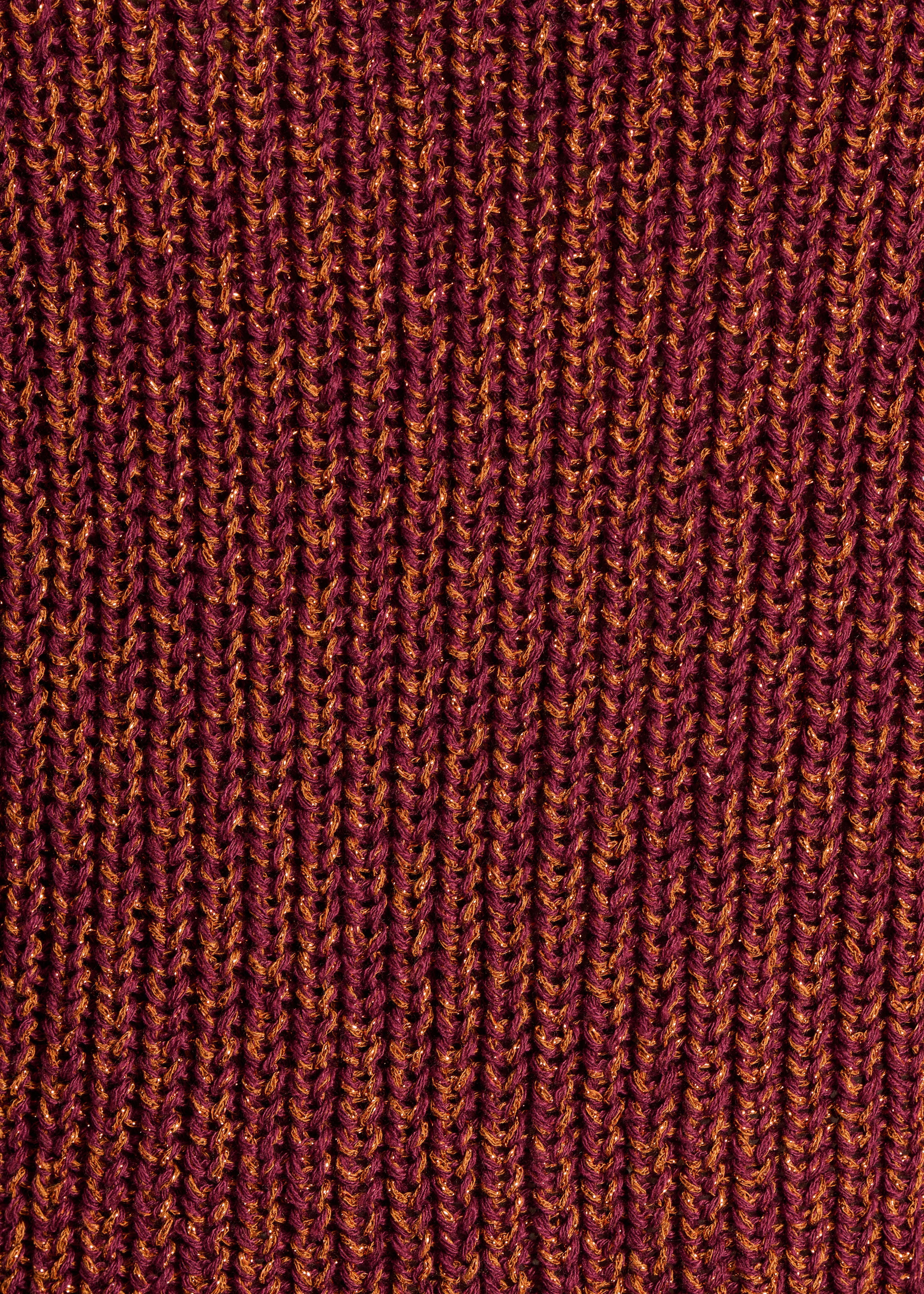 la-f-e-marabout-e-floyda-pullover-braun-kurzarm-glanz image 4