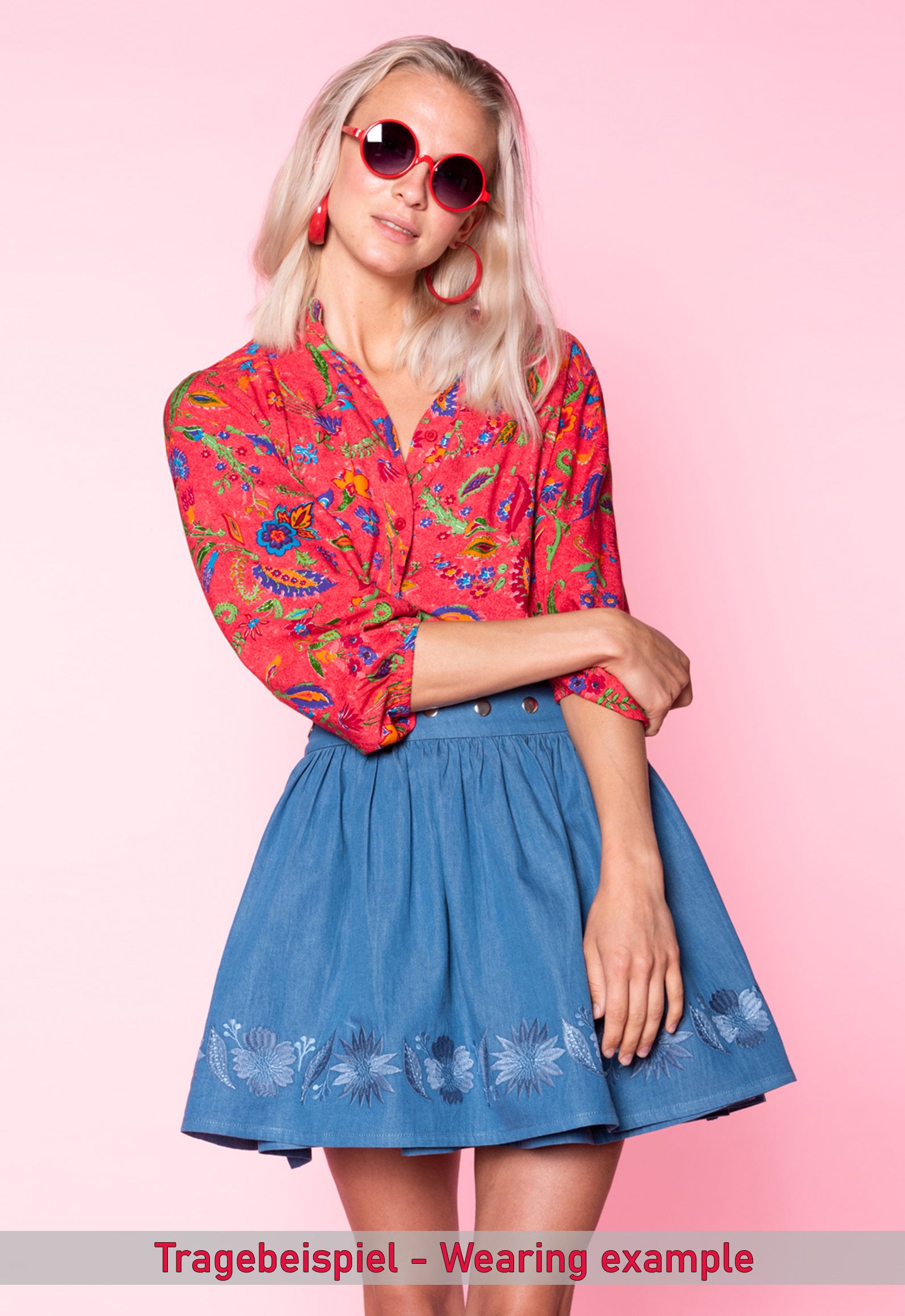 moshiki-hot-cookie-67-denim-wickelrock-40-cm-gr-34-42 image 2