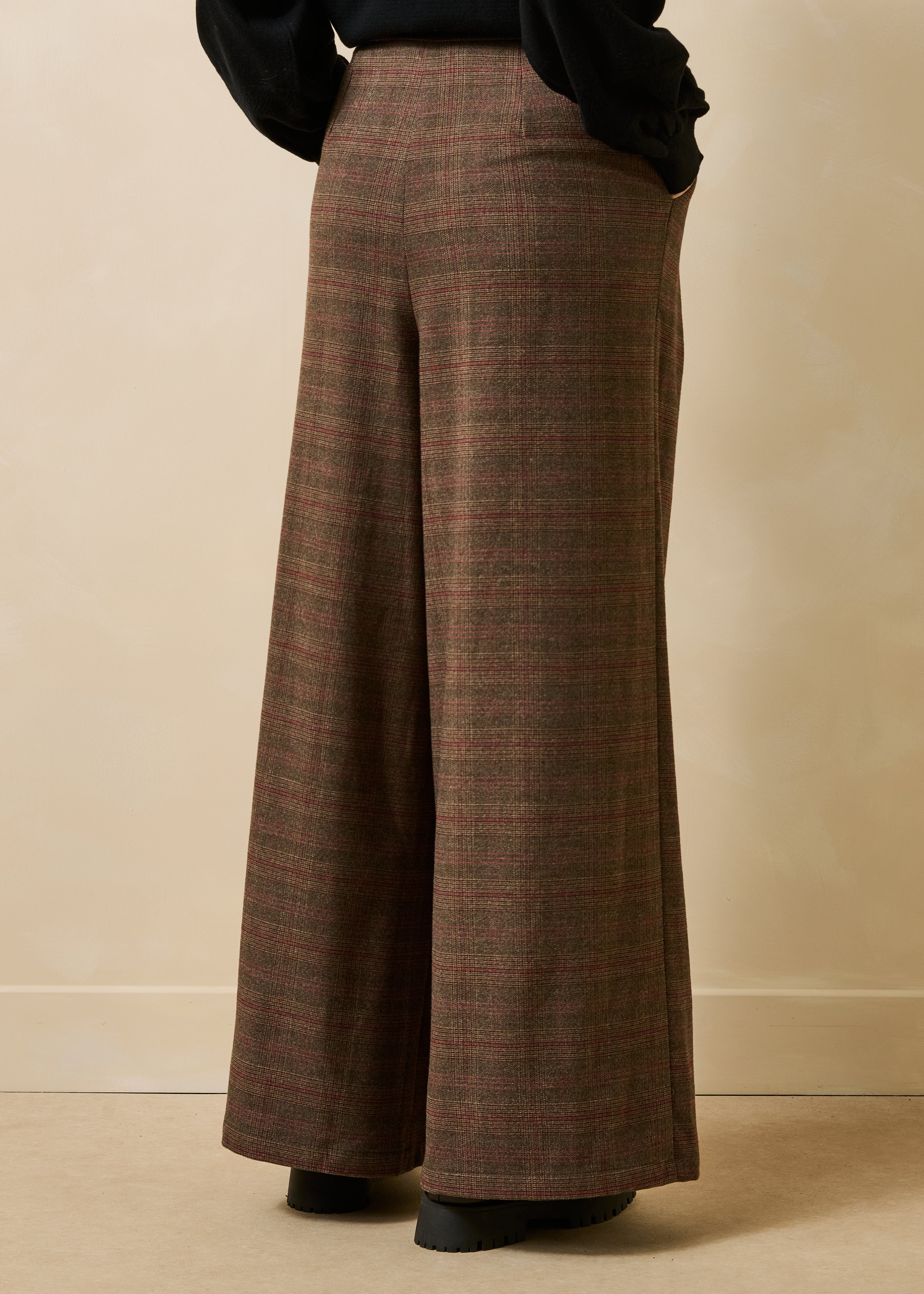 la-f-e-marabout-e-pantalons-jeans-gandi-hose-karo-rost-gr-38 image 3