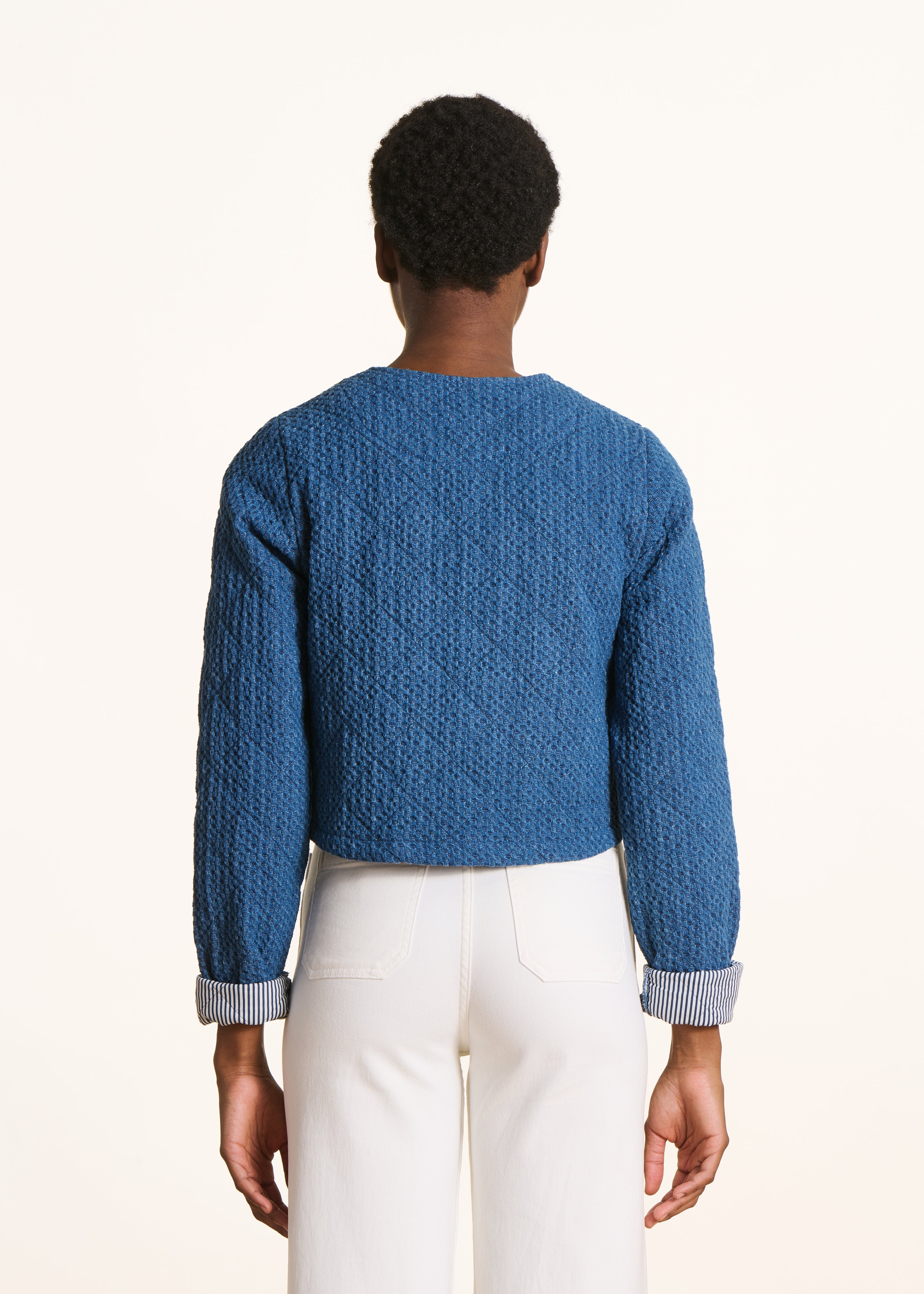 la-f-e-marabout-e-vileny-jeansjacke-denim-kurz image 3