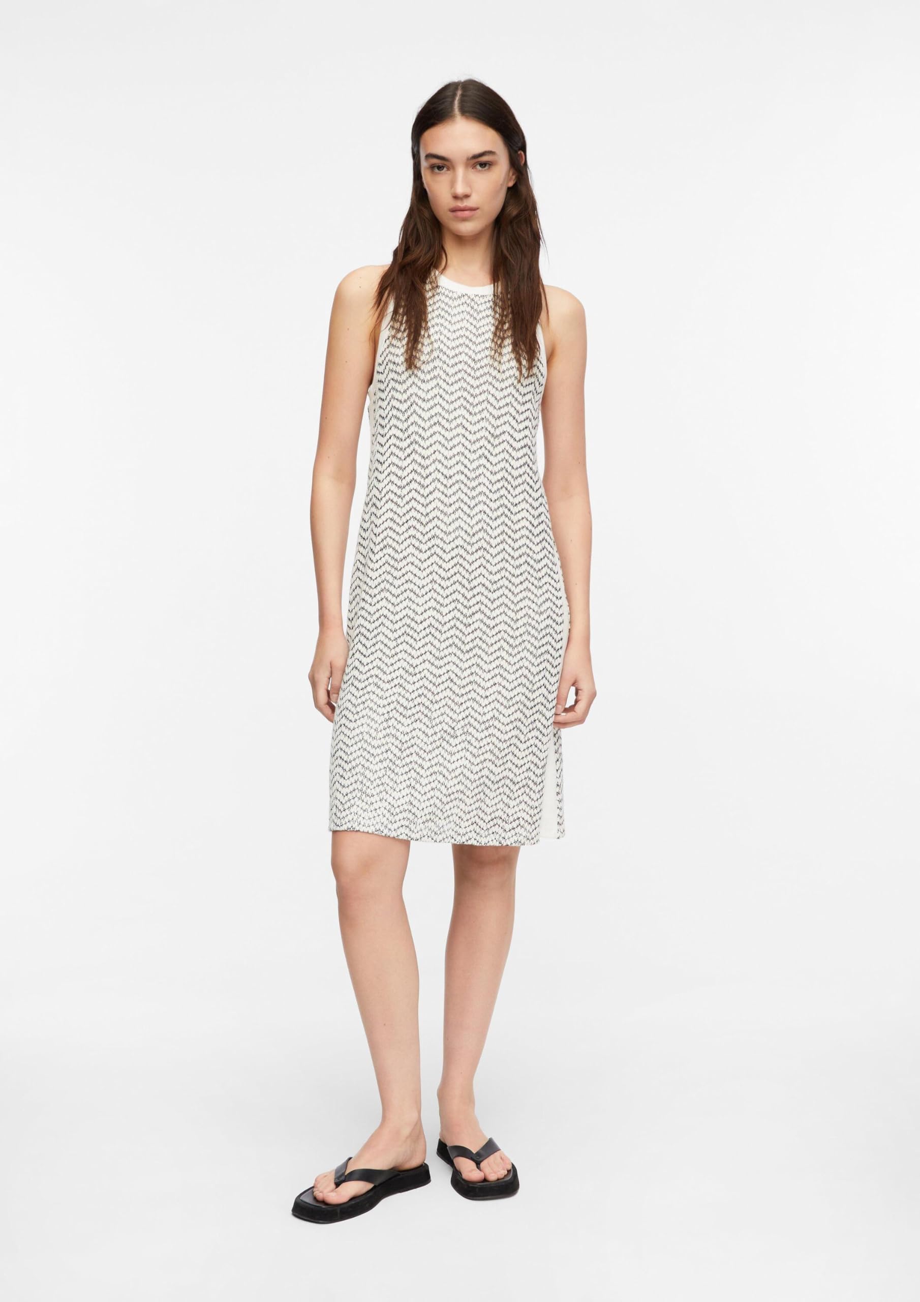 comma-jersey-kleid-a-linie-rmellos-gr-46 image 6