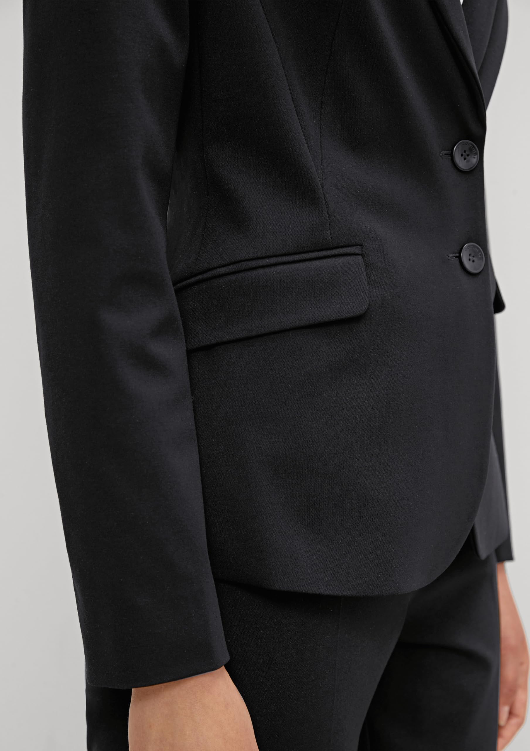 comma-anzugjacke-damen-gr-40-blazer-tailliert-2-knopf image 6