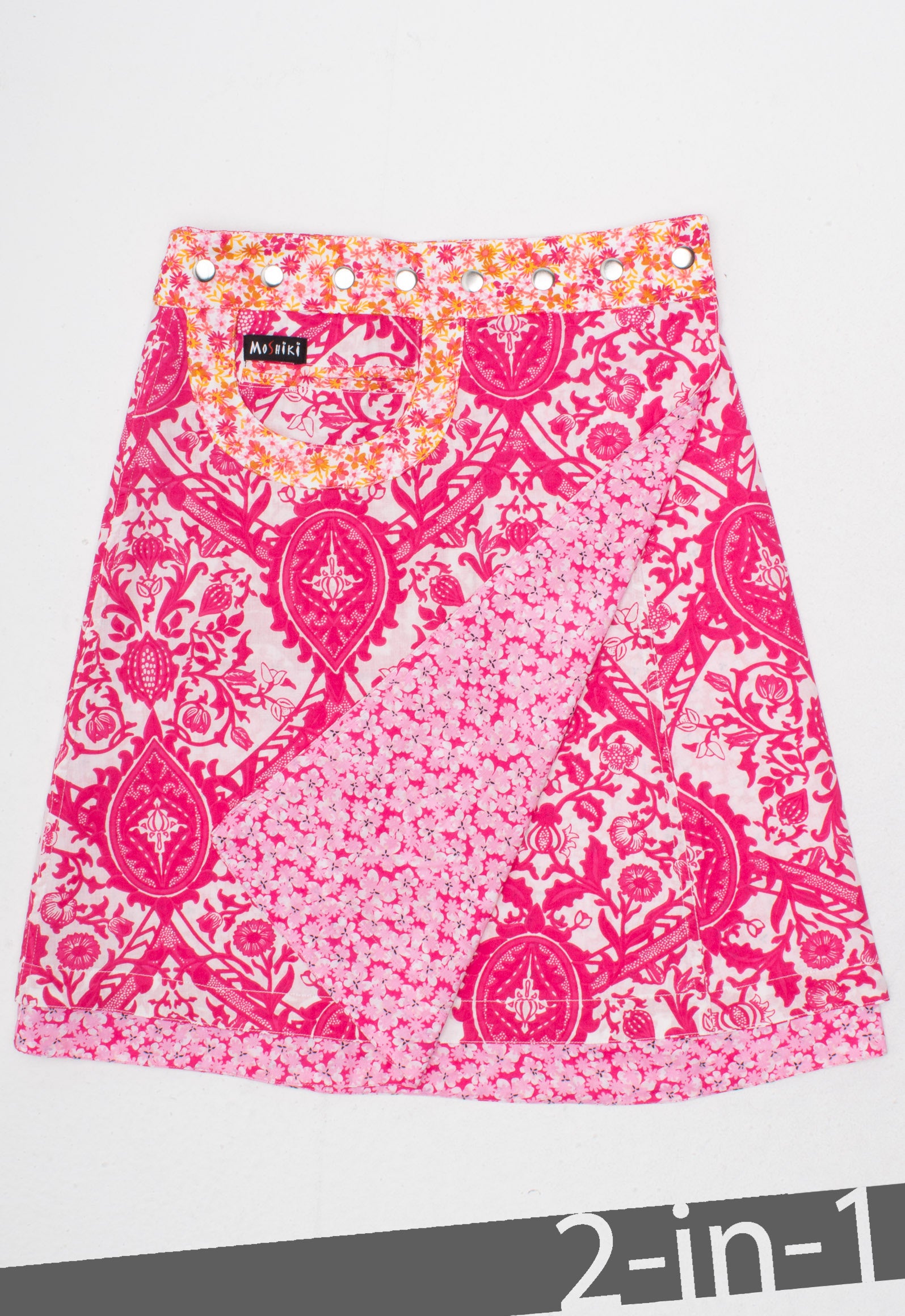 moshiki-hot-cookie-53-wickelrock-cotton-55-cm-baumwolle-wendbar image 1