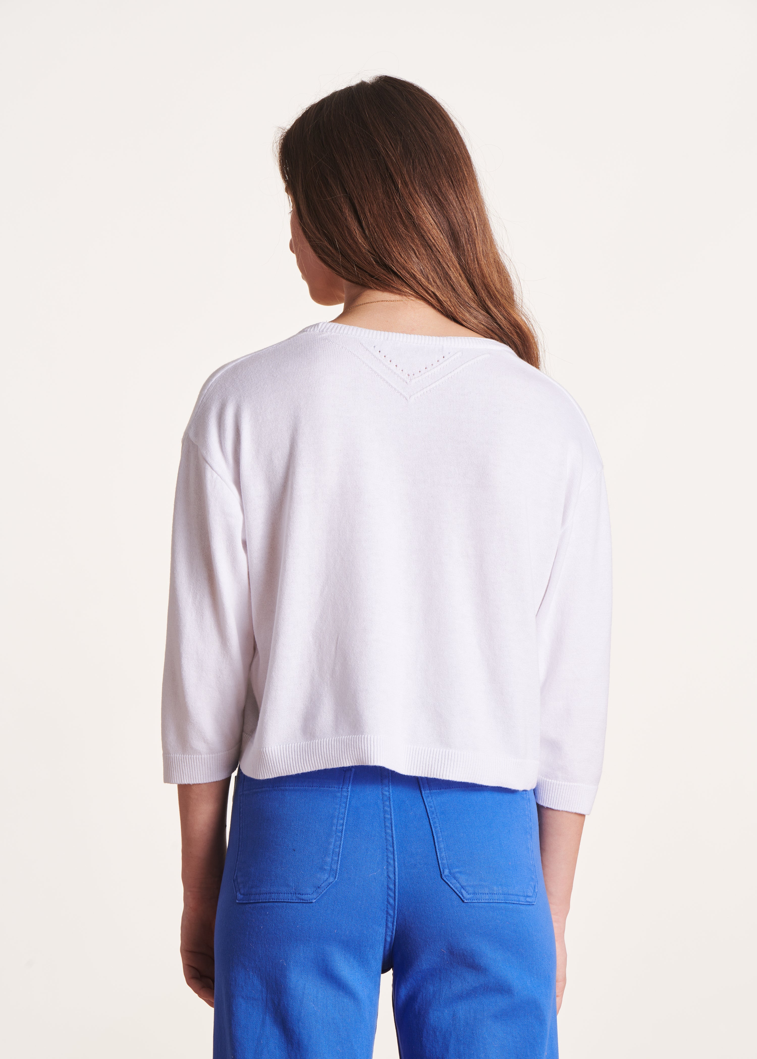 la-f-e-marabout-e-manele-strickjacke-wei-bio image 3
