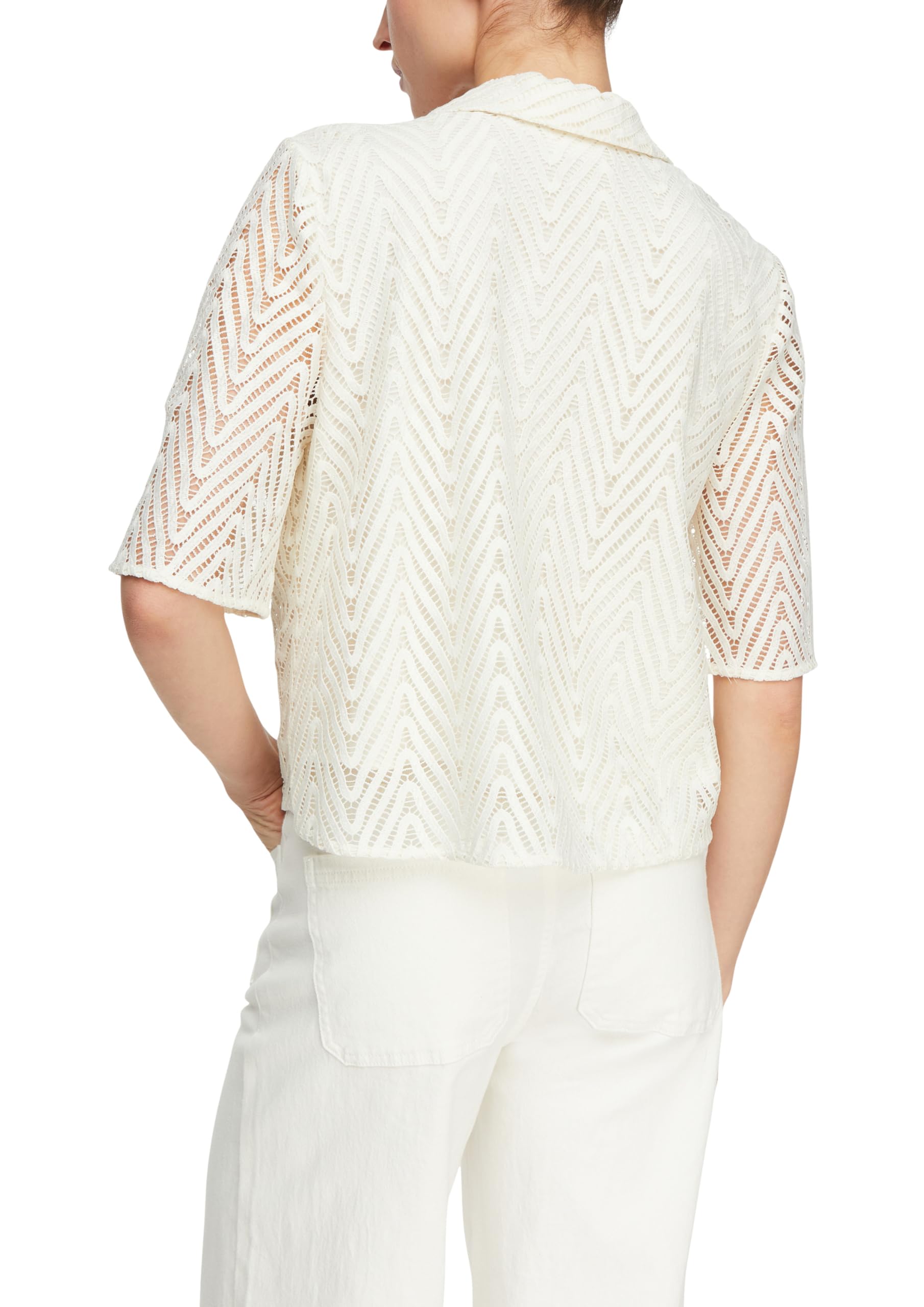 comma-blouses-spitzenbluse-viskose-futter-festlich image 2