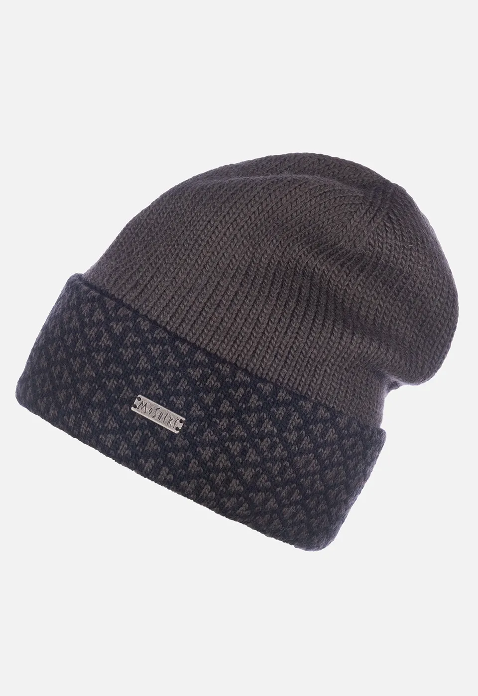 moshiki-candy-nabin-strickbeanie-wollm-tze-grau-naturwolle image 1