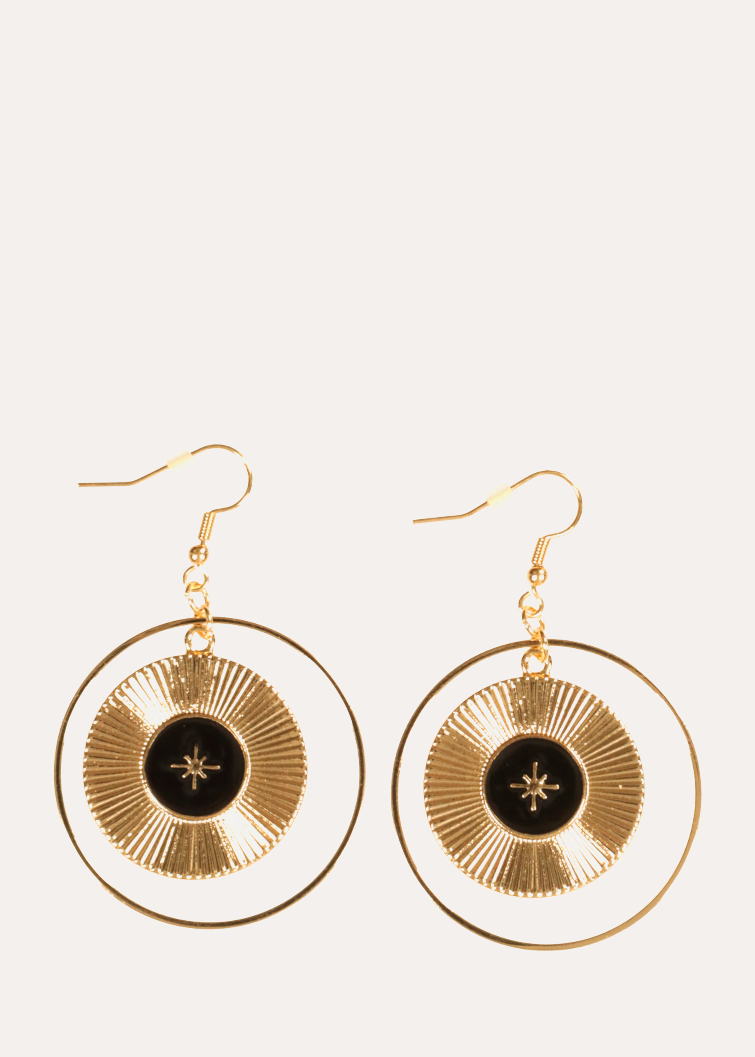 la-f-e-marabout-e-eris-ohrringe-light-gold-lang-emaille image 3