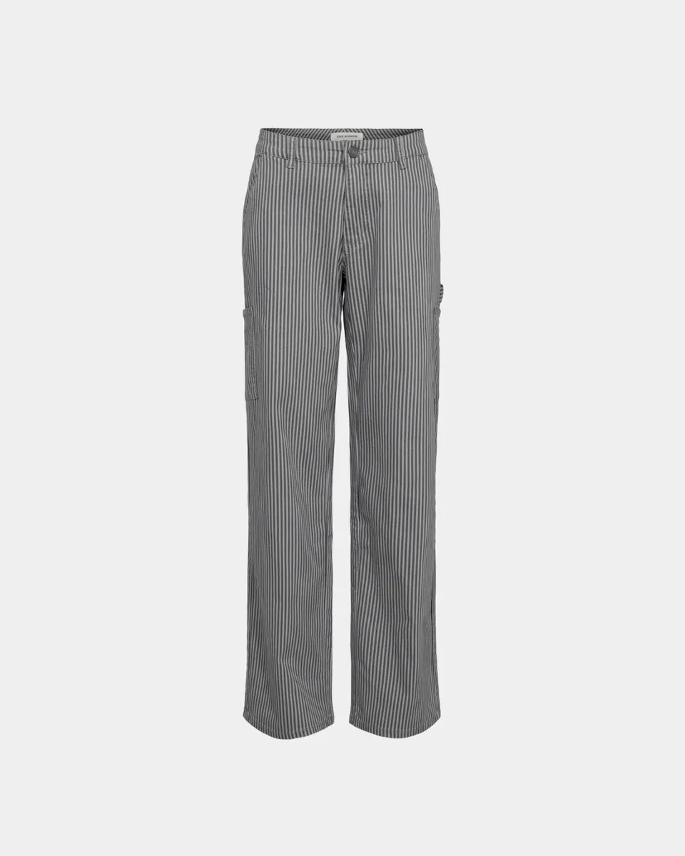 sofie-schnoor-women-gittesw-hose-grau-gestreift-stretch image 1