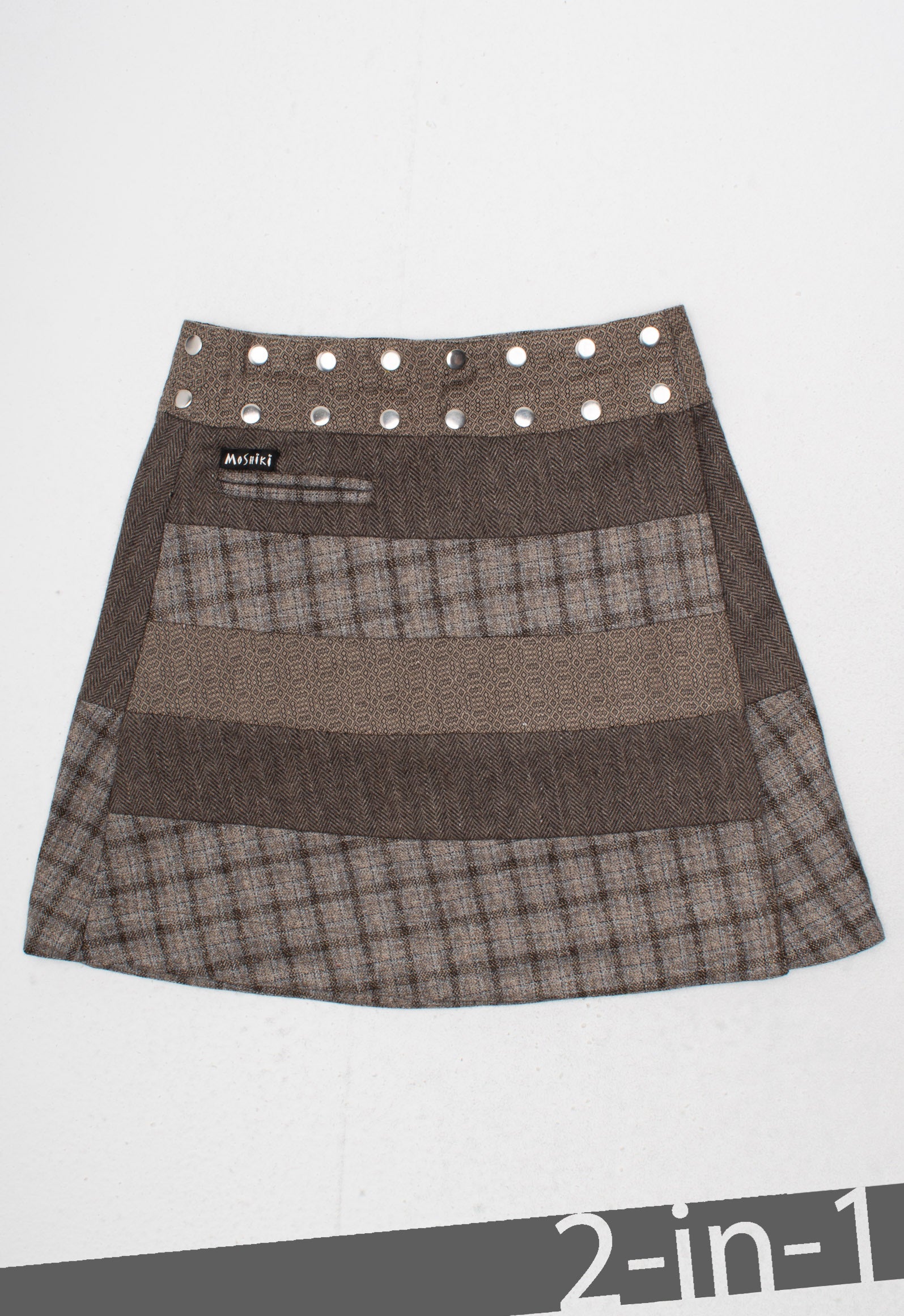 moshiki-hot-cookie-30-wickelrock-tweed-48-cm-wendbar-4 image 2
