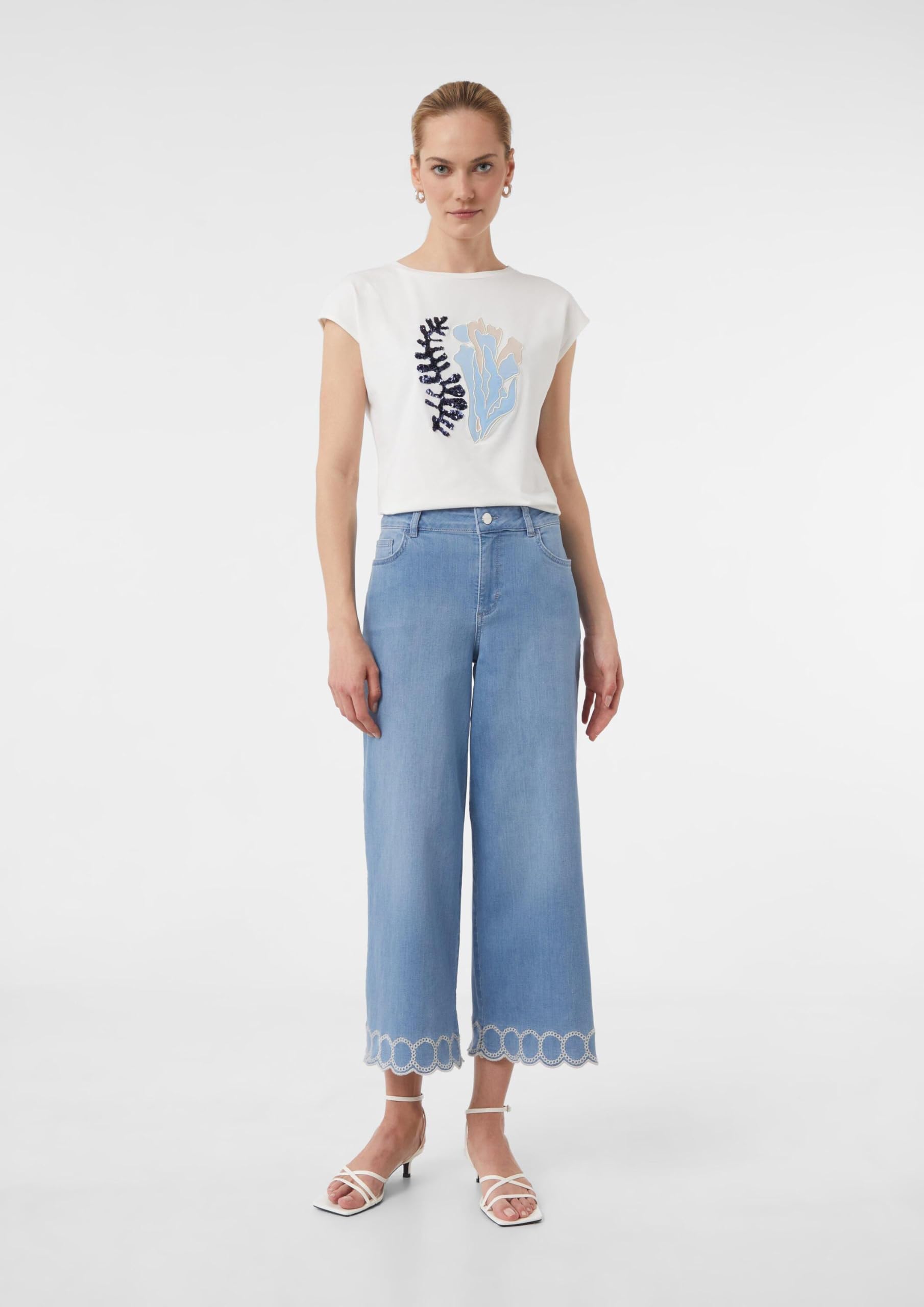 comma-jeans-culotte-loose-fit-stickerei-saum image 8