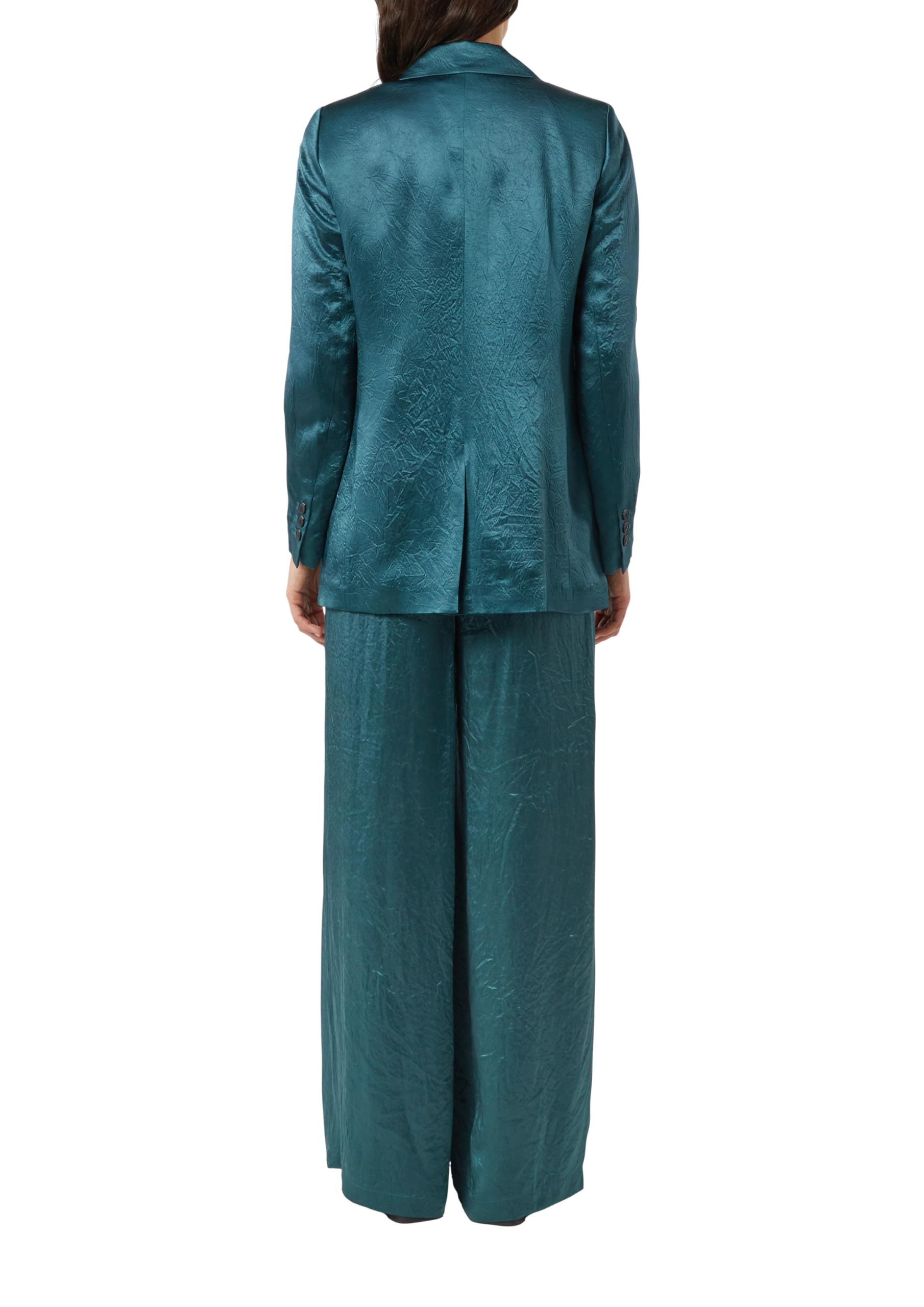 comma-blazer-crinkle-satin-blazer-antailliert-loose-fit image 2