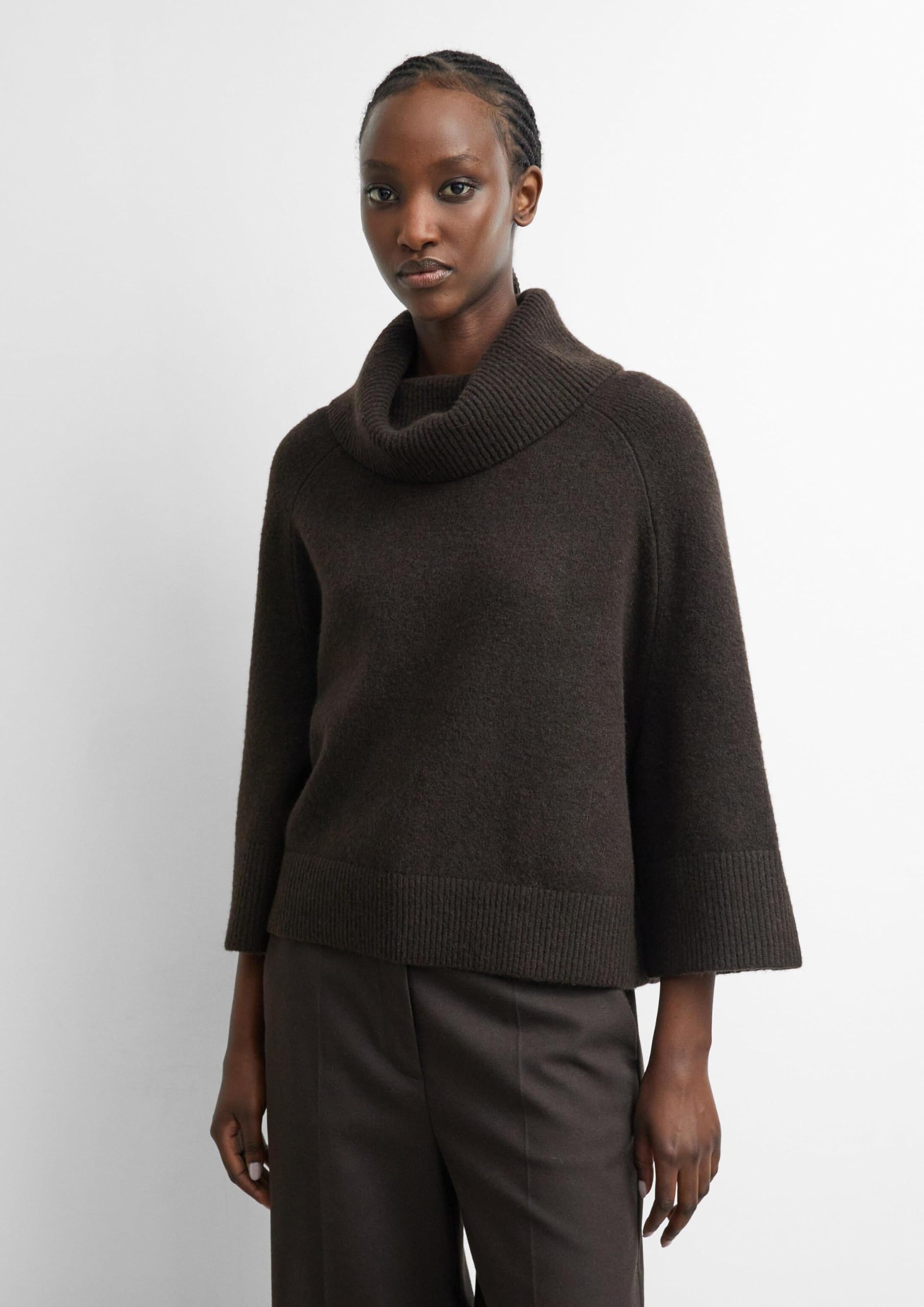 comma-poncho-pullover-rollkragen-loose-fit-beige image 3