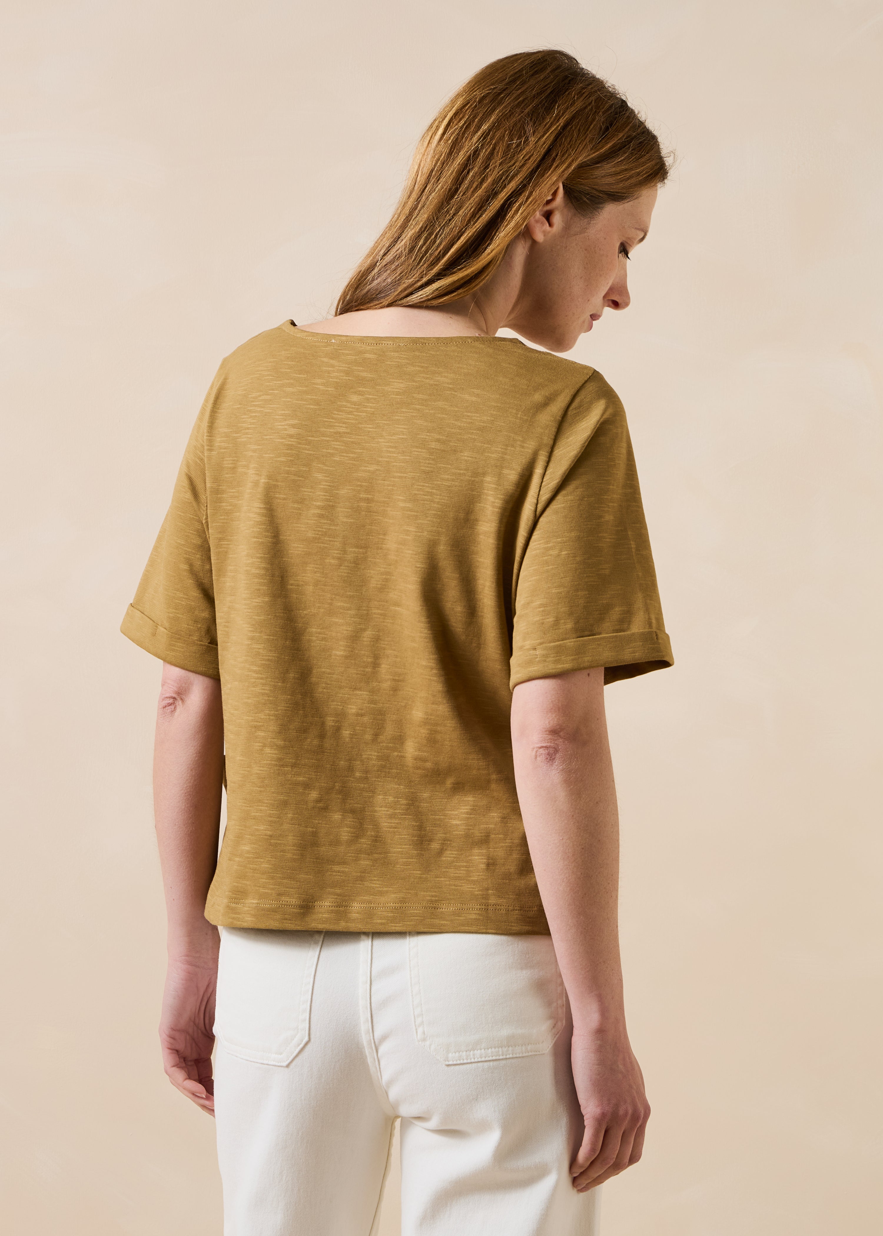 la-f-e-marabout-e-t-shirt-curry-baumwolle-knoten image 3
