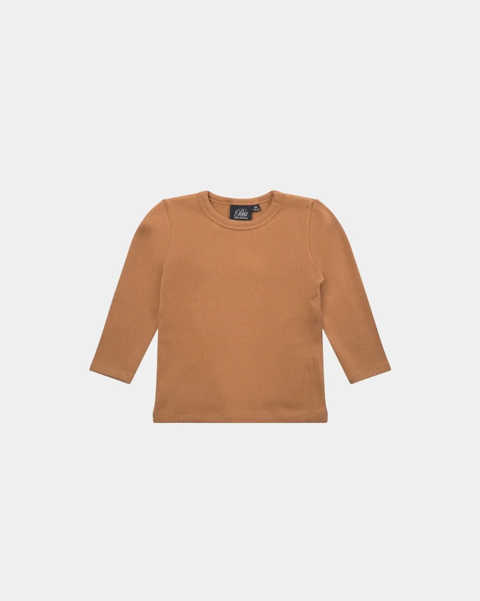sofie-schnoor-arizonasb-pnos517-t-shirt-dusty-brown image 1