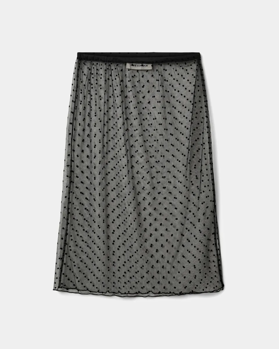 sofie-schnoor-women-francessw-midirock-schwarz-transparent image 1