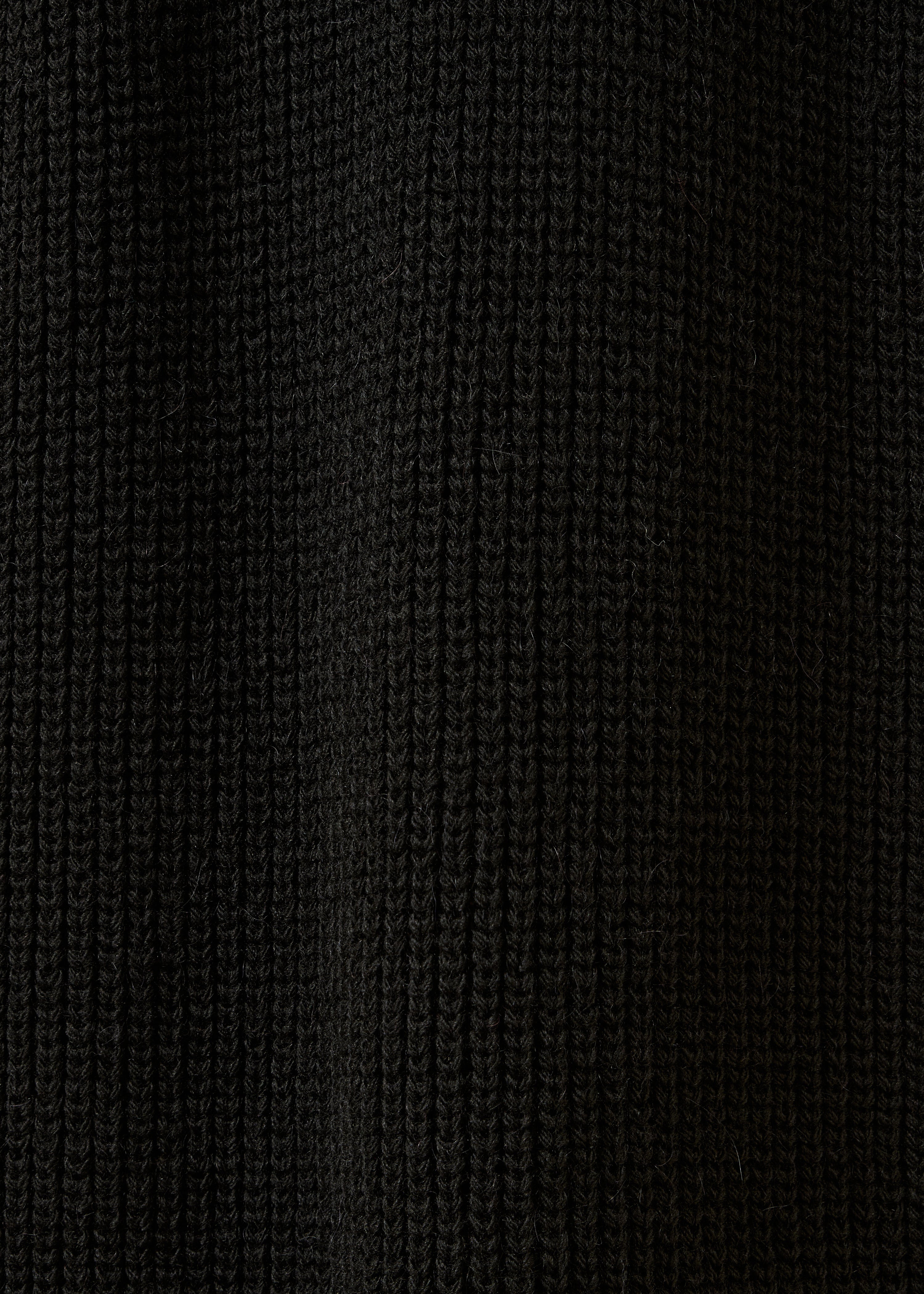 la-f-e-marabout-e-godoy-kleid-schwarz-kurz-strick-wolle image 4