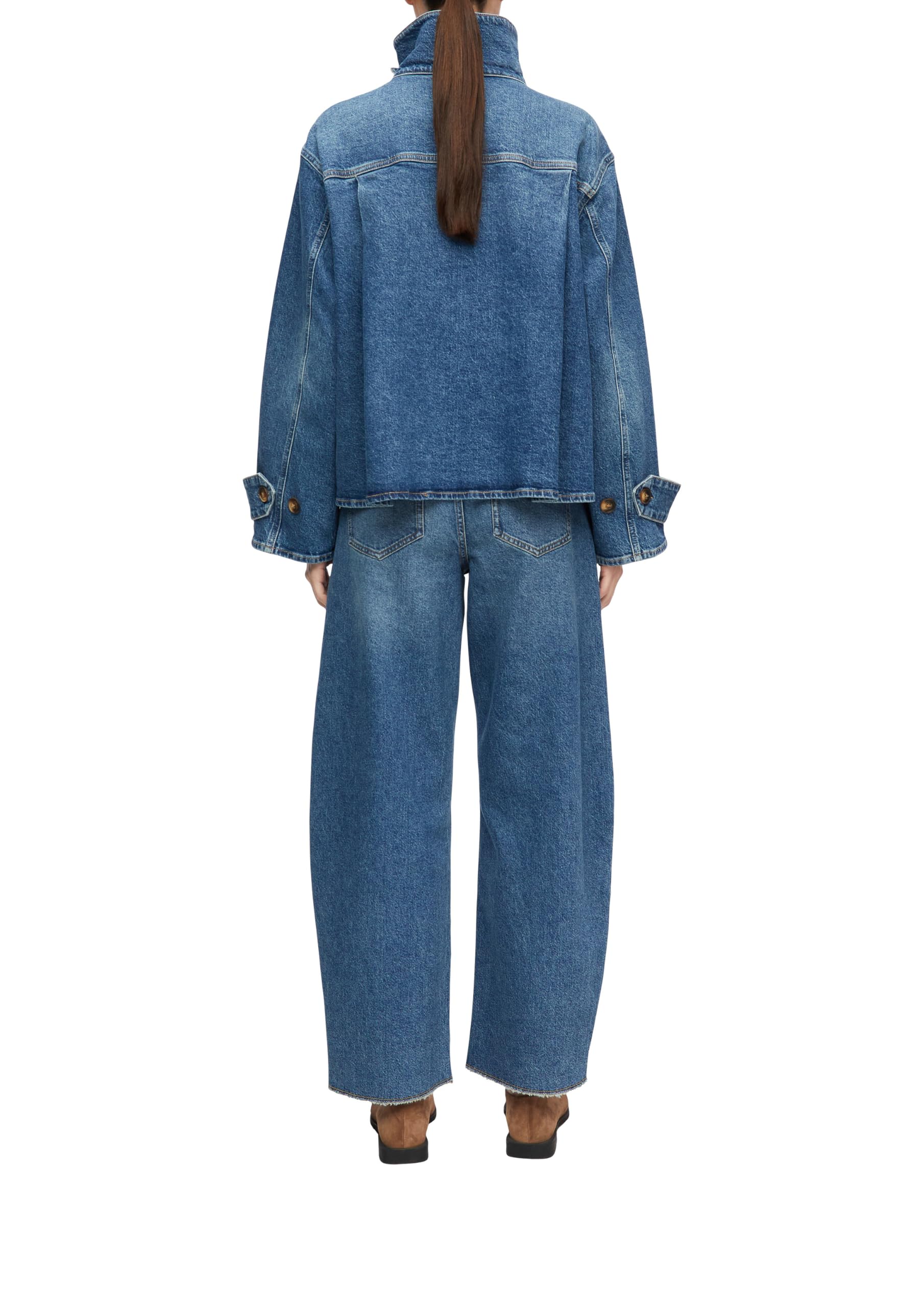 comma-barrel-leg-jeans-hose-damen-denim image 3