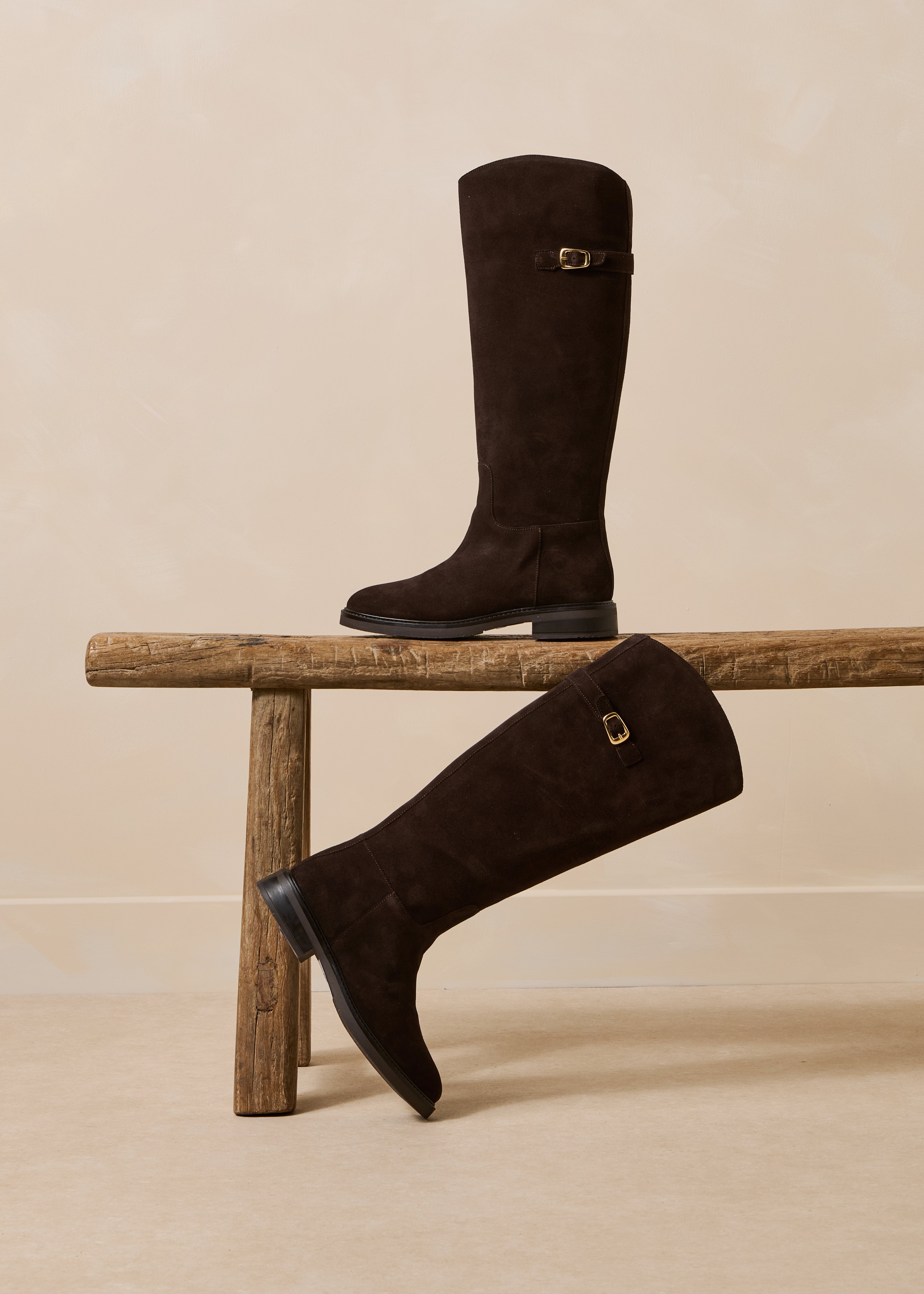 la-f-e-marabout-e-grimer-stiefel-braun-wildleder-reiterstil image 1