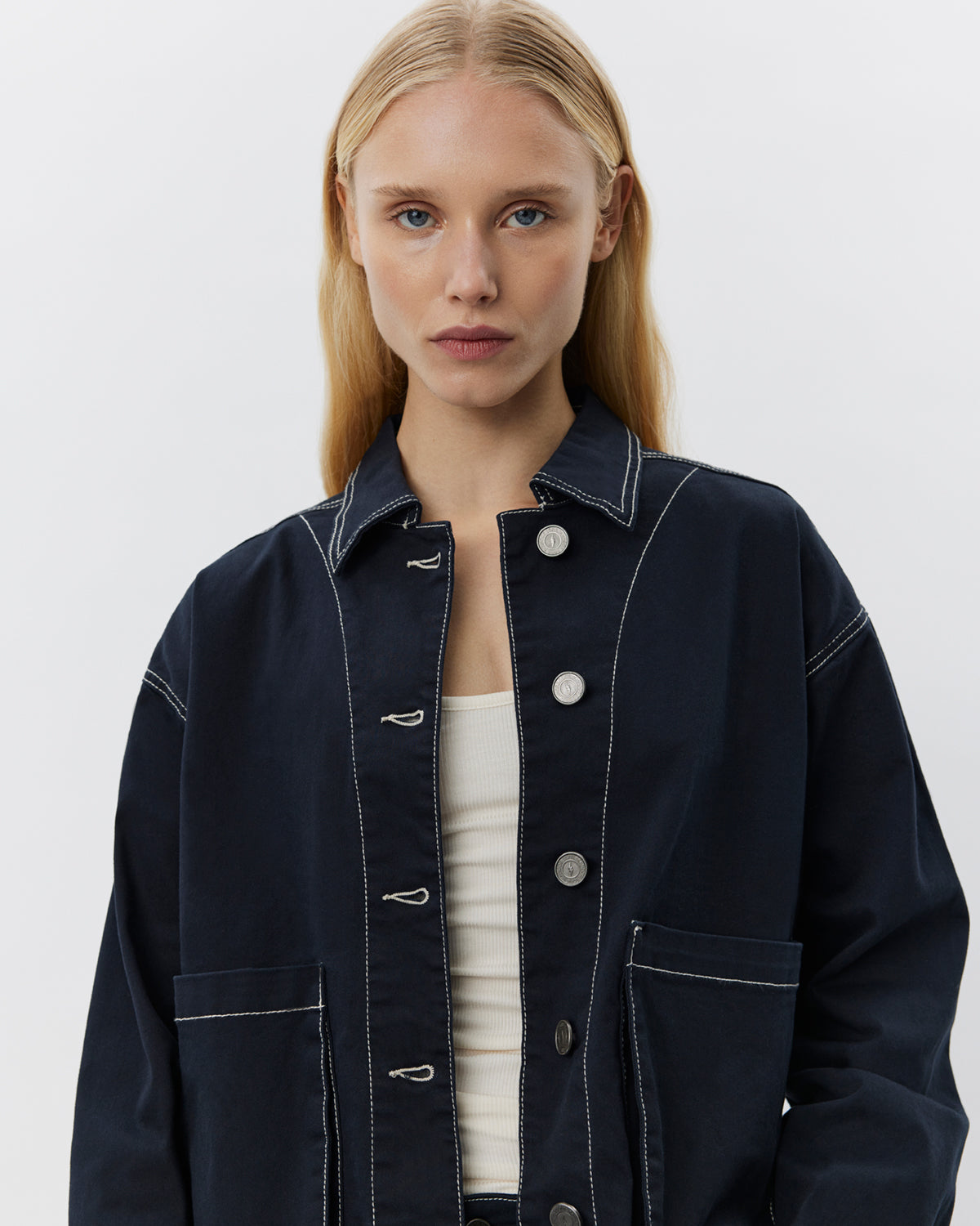 sofie-schnoor-women-gracesw-jeansjacke-navy-baumwolle image 2