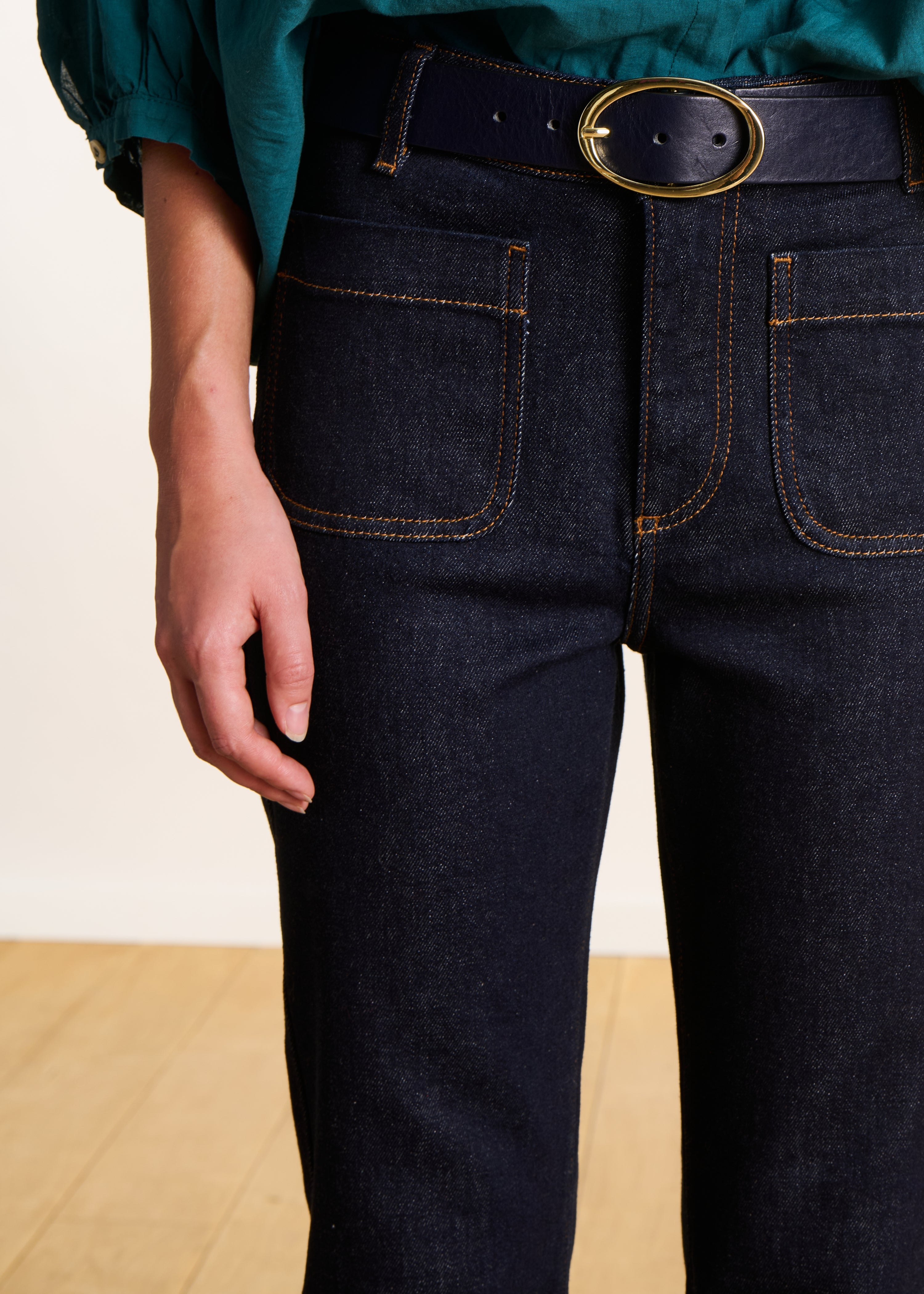 la-f-e-marabout-e-ekou-bootcut-jeans-brut-bio-baumwolle-gots image 5