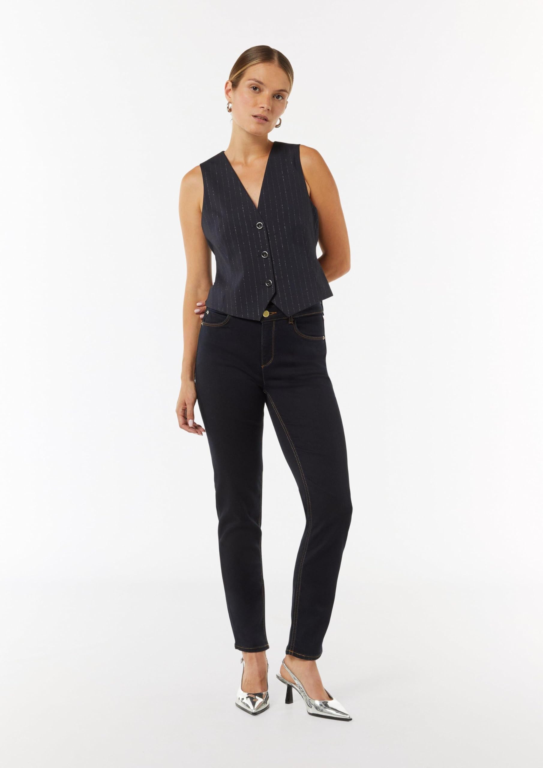 comma-slim-leg-jeans-damen-gr-40-dunkle-waschung image 6