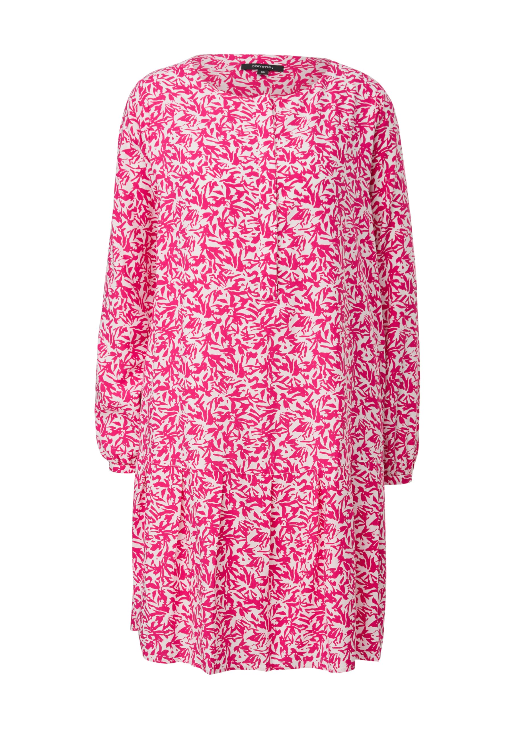 comma-2135402-kleid-gr-e-36-viskose-volant image 3