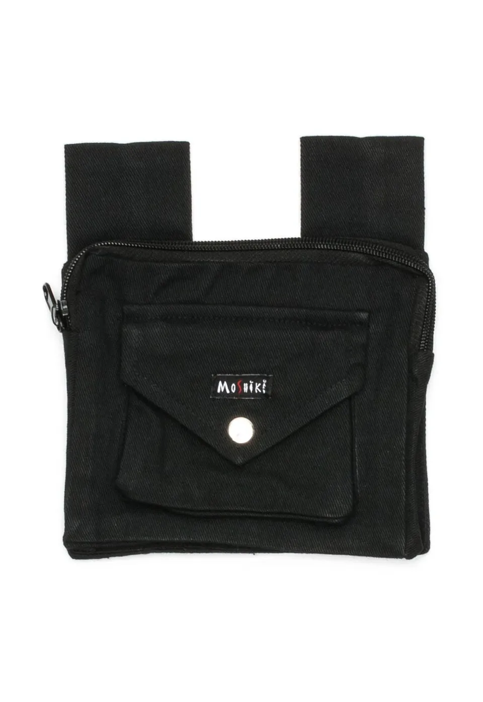 moshiki-side-pocket-3-g-rteltasche-schwarz-baumwolle-kompakt image 1