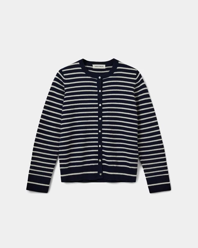 sofie-schnoor-women-cissesw-snos432-cardigan-wolle-gestreift image 1