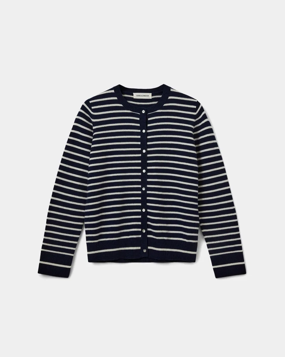 sofie-schnoor-women-cissesw-snos432-cardigan-wolle-gestreift image 1