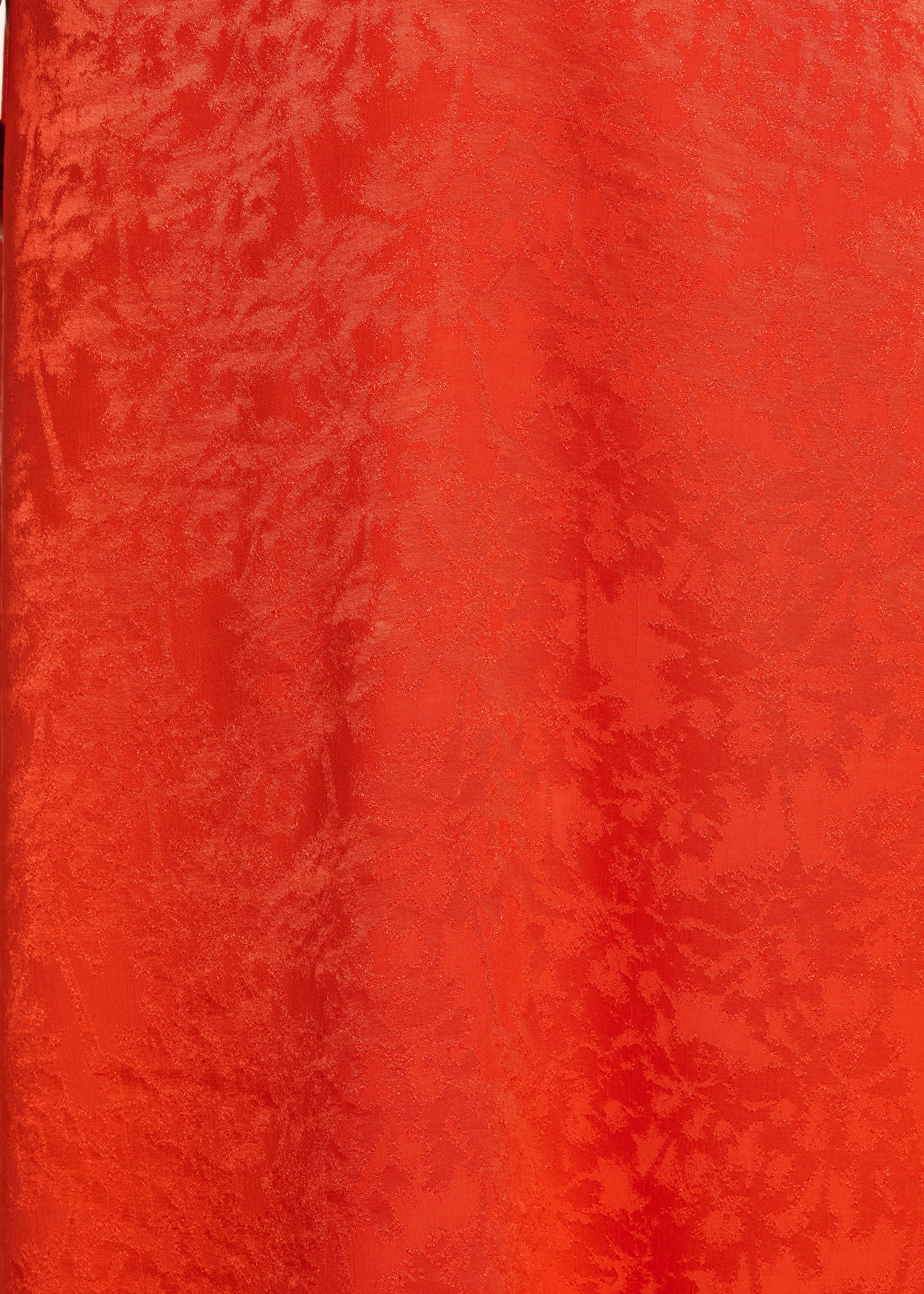 la-f-e-marabout-e-fedez-maxikleid-orange-jacquard image 4