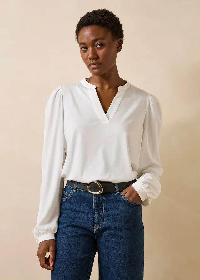 la-f-e-marabout-e-gravure-t-shirt-ecru-langarm-bi-mati-re image 1