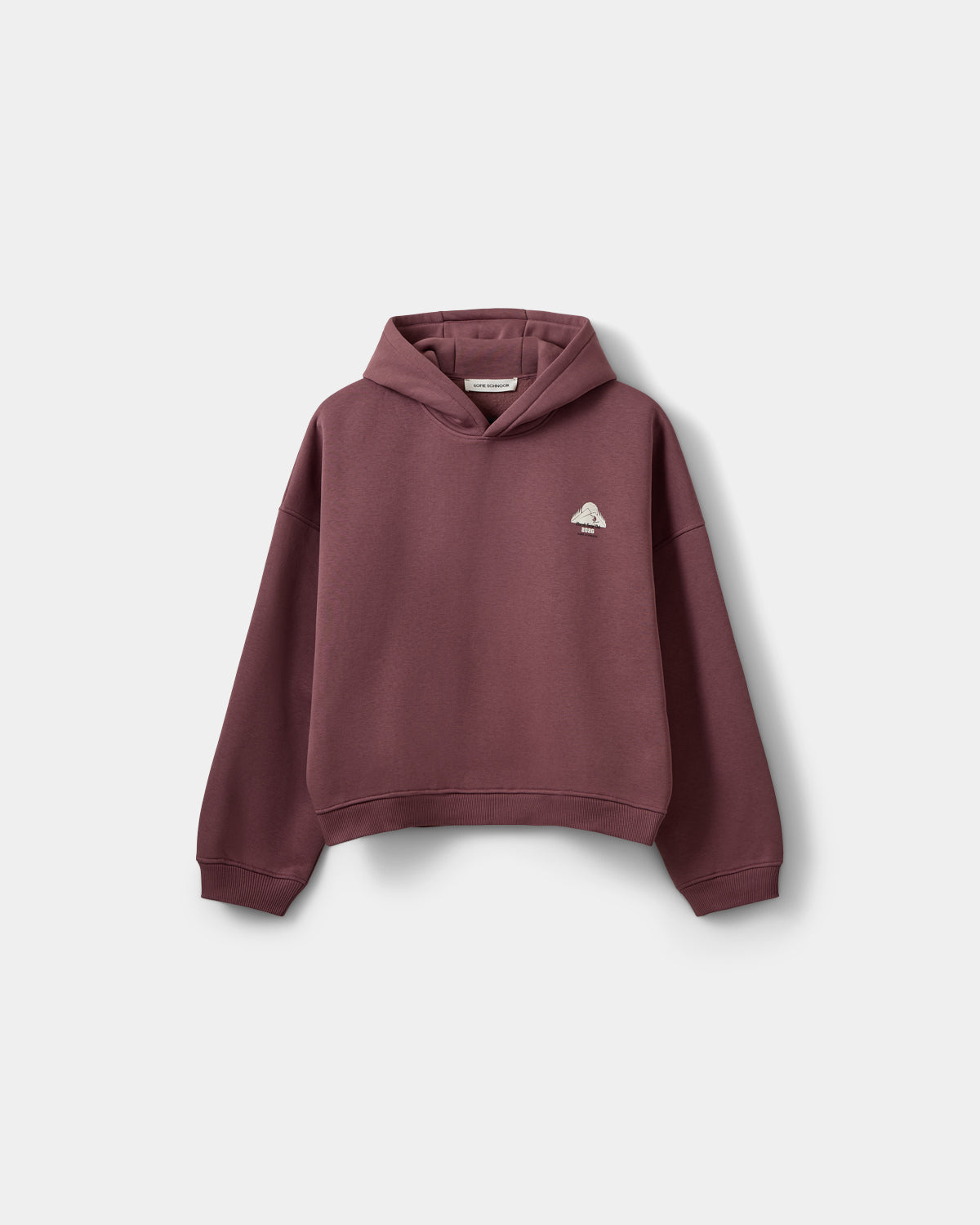 sofie-schnoor-women-ranyasw-hoodie-dusty-plum-print image 1