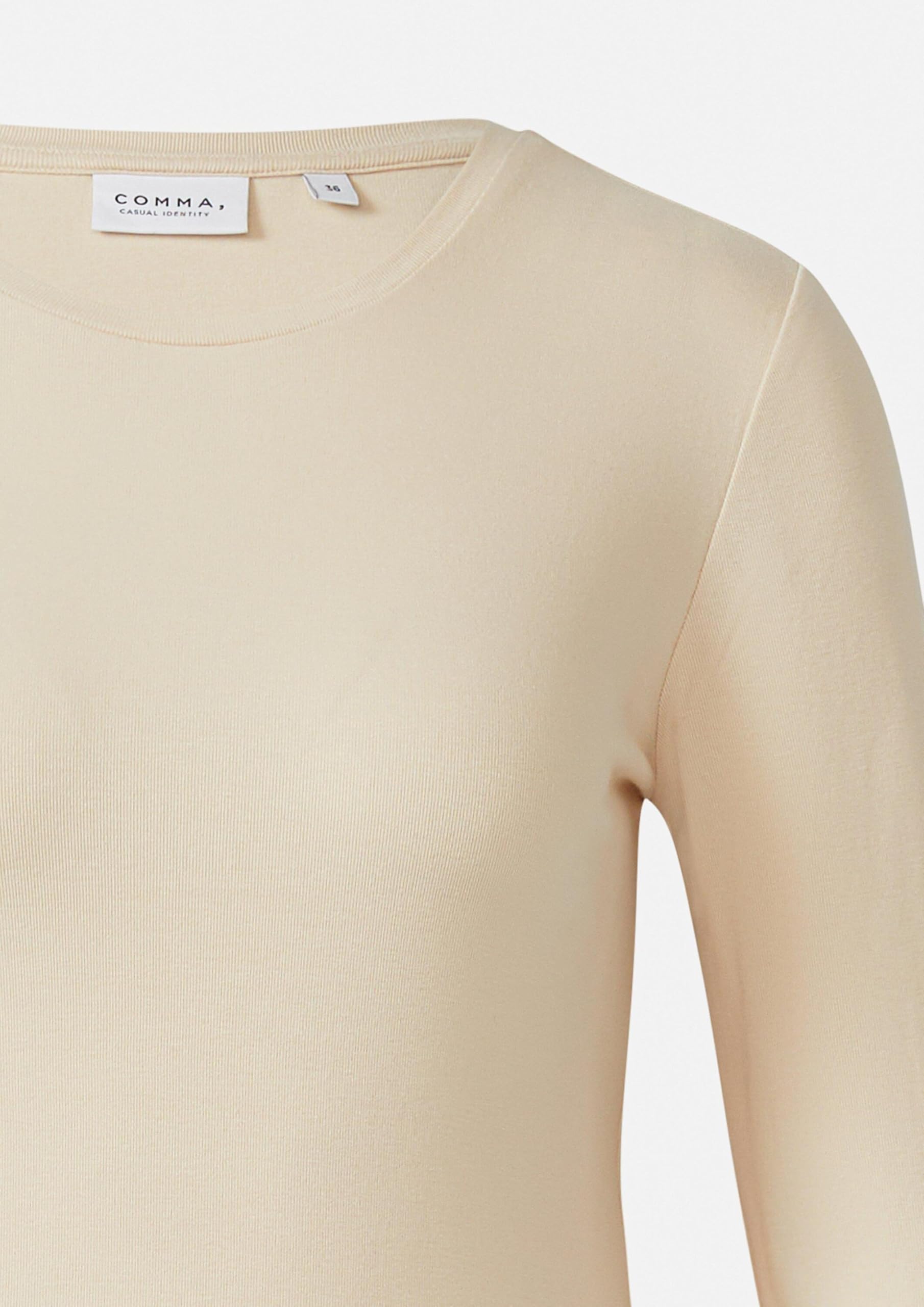 comma-t-shirt-2175484-longsleeve-olivgr-n-damen image 6