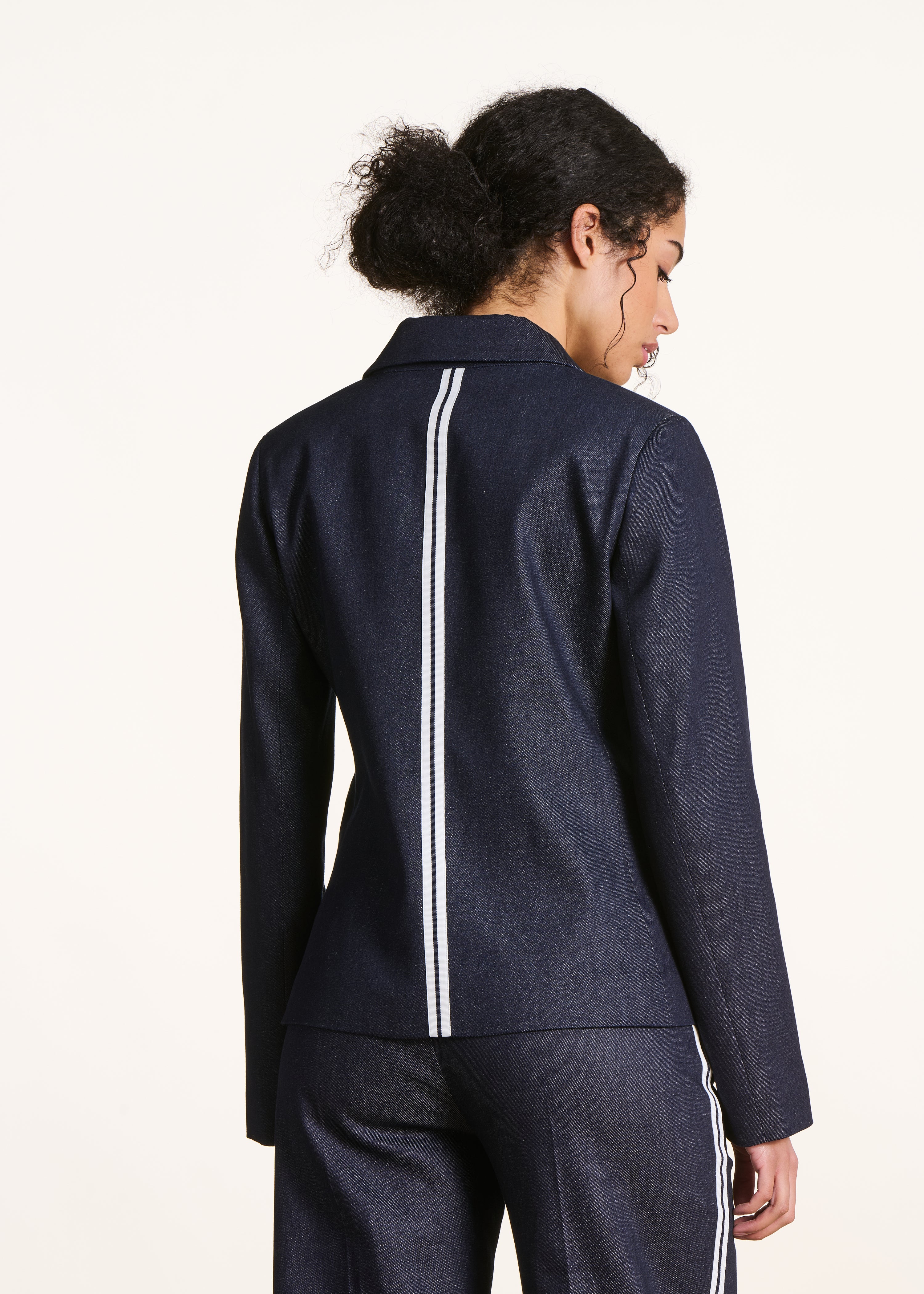 la-f-e-marabout-e-forte-blazer-denim-dunkelblau-38 image 3