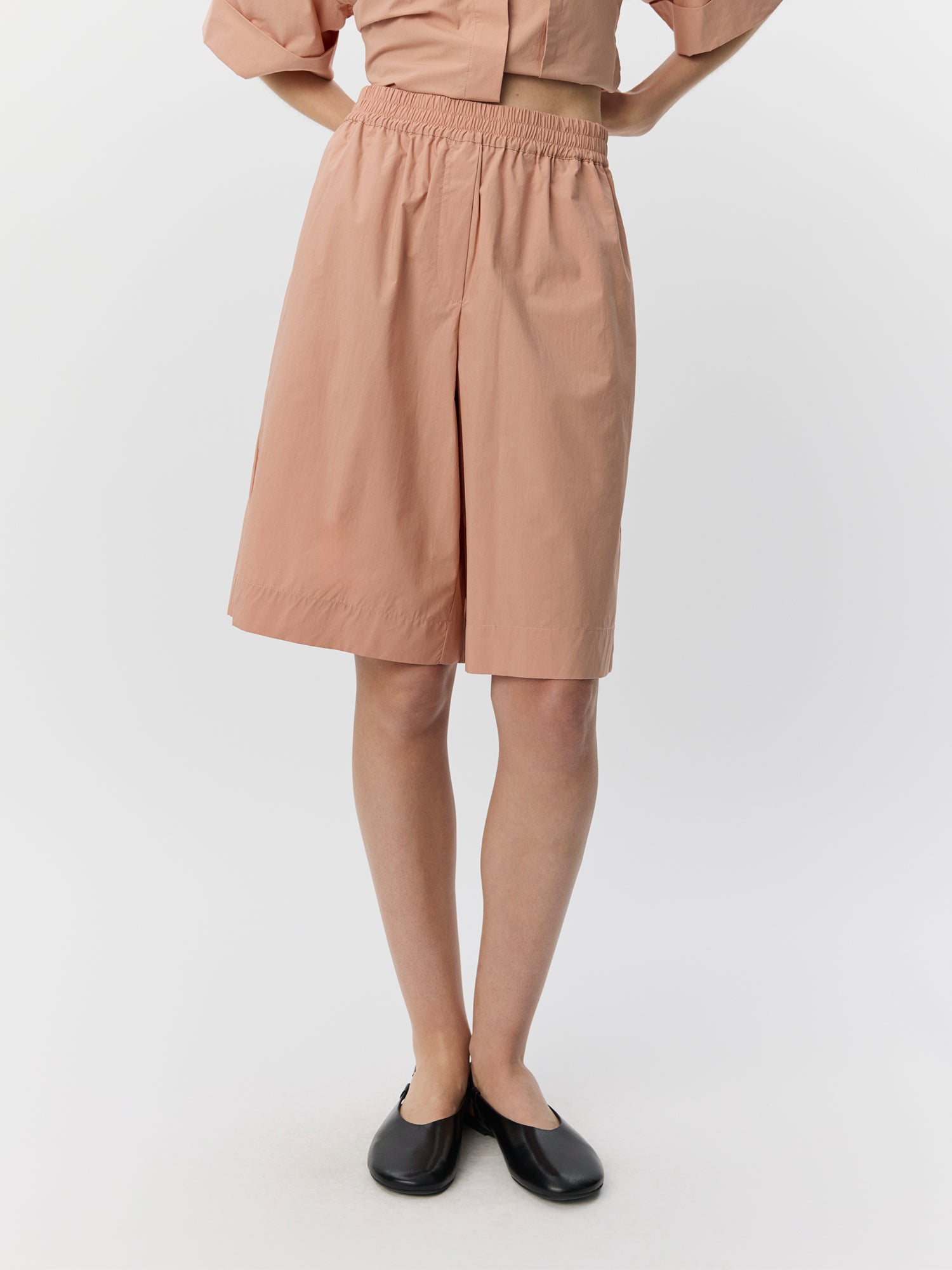 sofie-schnoor-blairsw-bermuda-shorts-caf-cr-me-baumwolle image 5