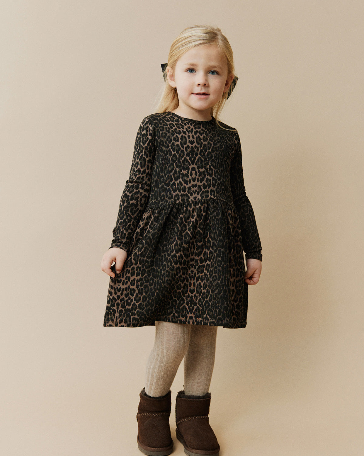 sofie-schnoor-kids-berrask-kleid-aop-leopard image 2