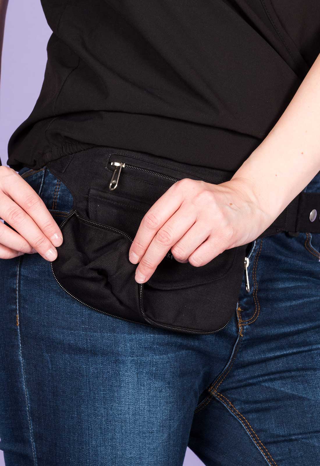 moshiki-side-pocket-5-g-rteltasche-baumwolle-schwarz-2 image 3