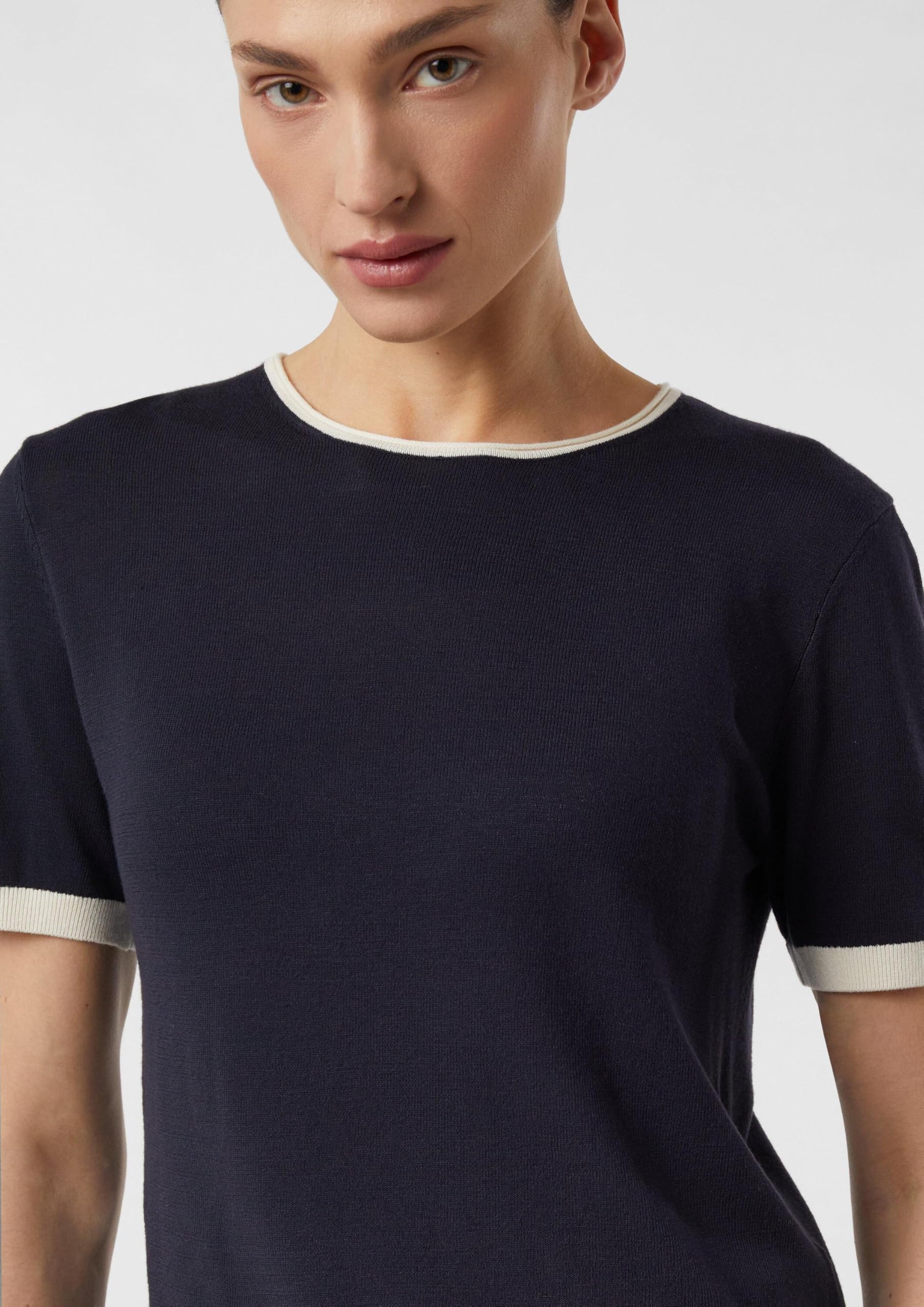 comma-2181557-pullover-damen-feinstrick-gr-38-kontrastrand image 3