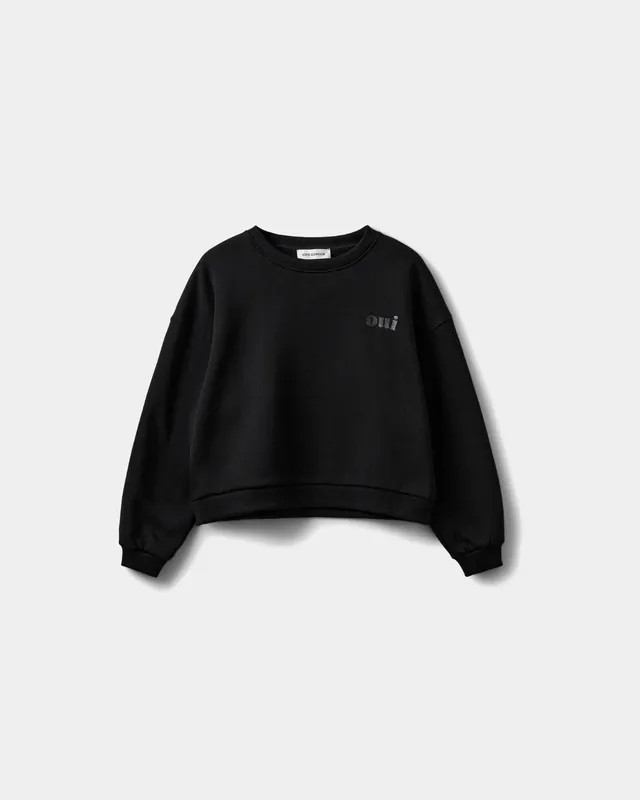 sofie-schnoor-women-elinsw-sweatshirt-oui-schwarz image 1