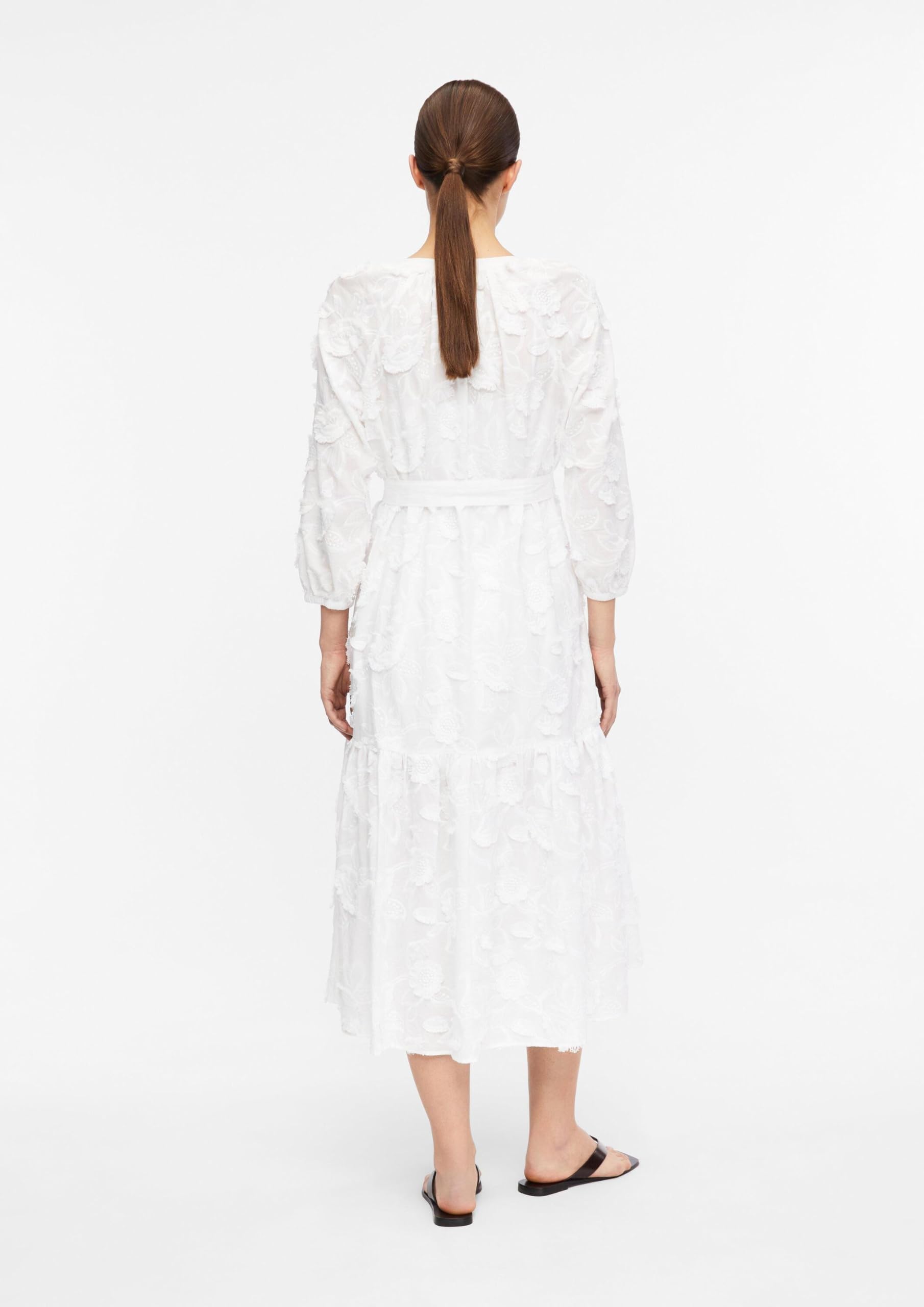 comma-midikleid-baumwoll-voile-fil-coup-floral-gr-40 image 7