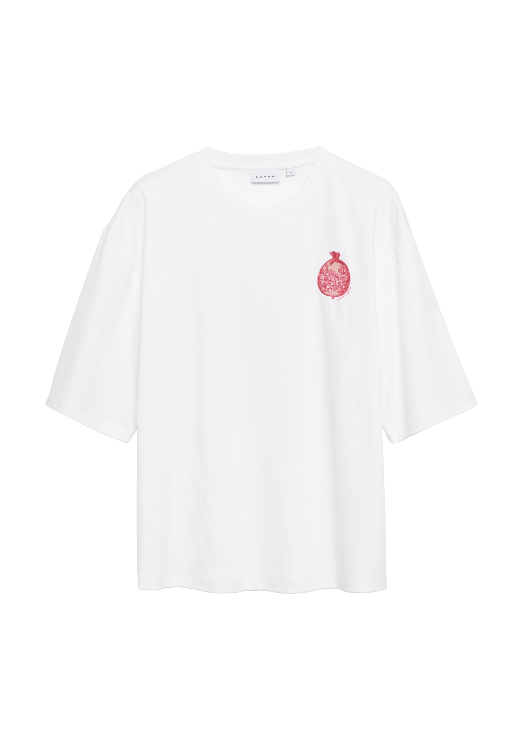 comma-tops-t-shirt-oversize-artwork-rundhals-l image 4