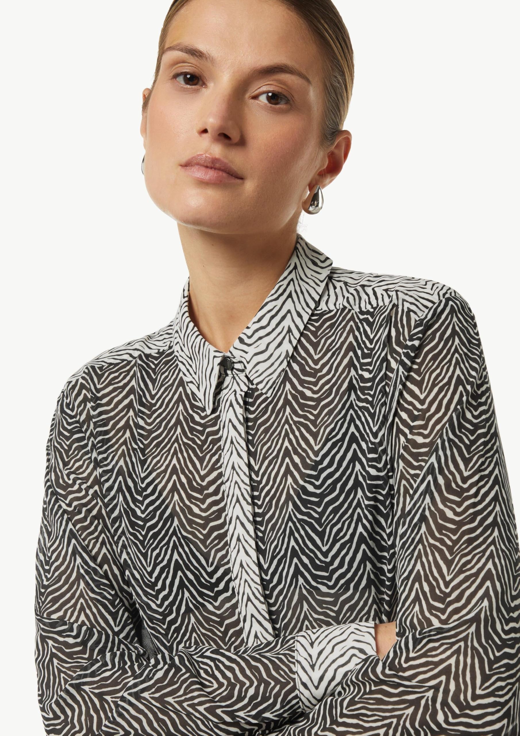 comma-blouses-chiffon-bluse-hemdkragen-allover-print-38 image 3
