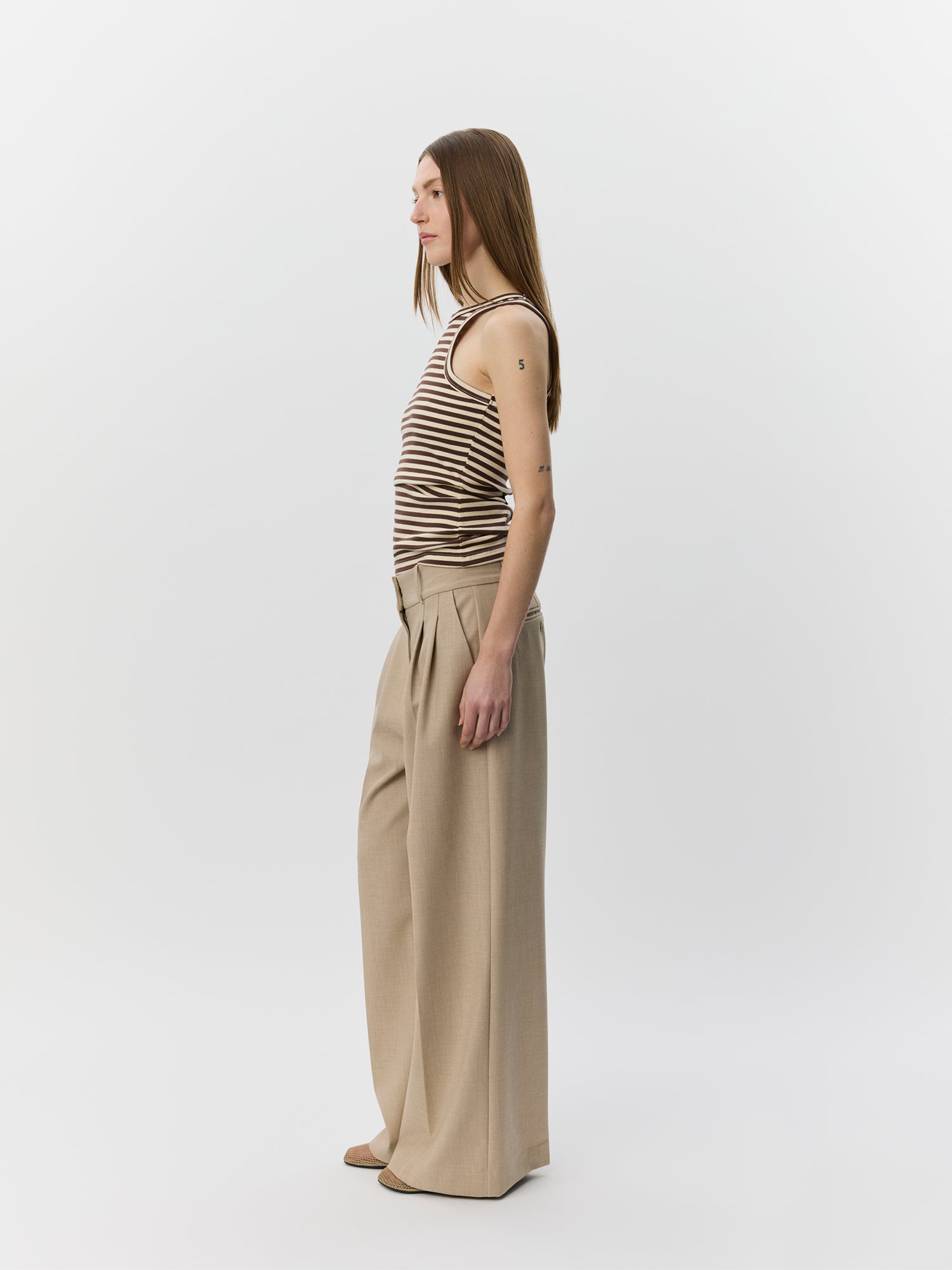 sofie-schnoor-women-becasw-tank-top-brown-striped-rippe image 3