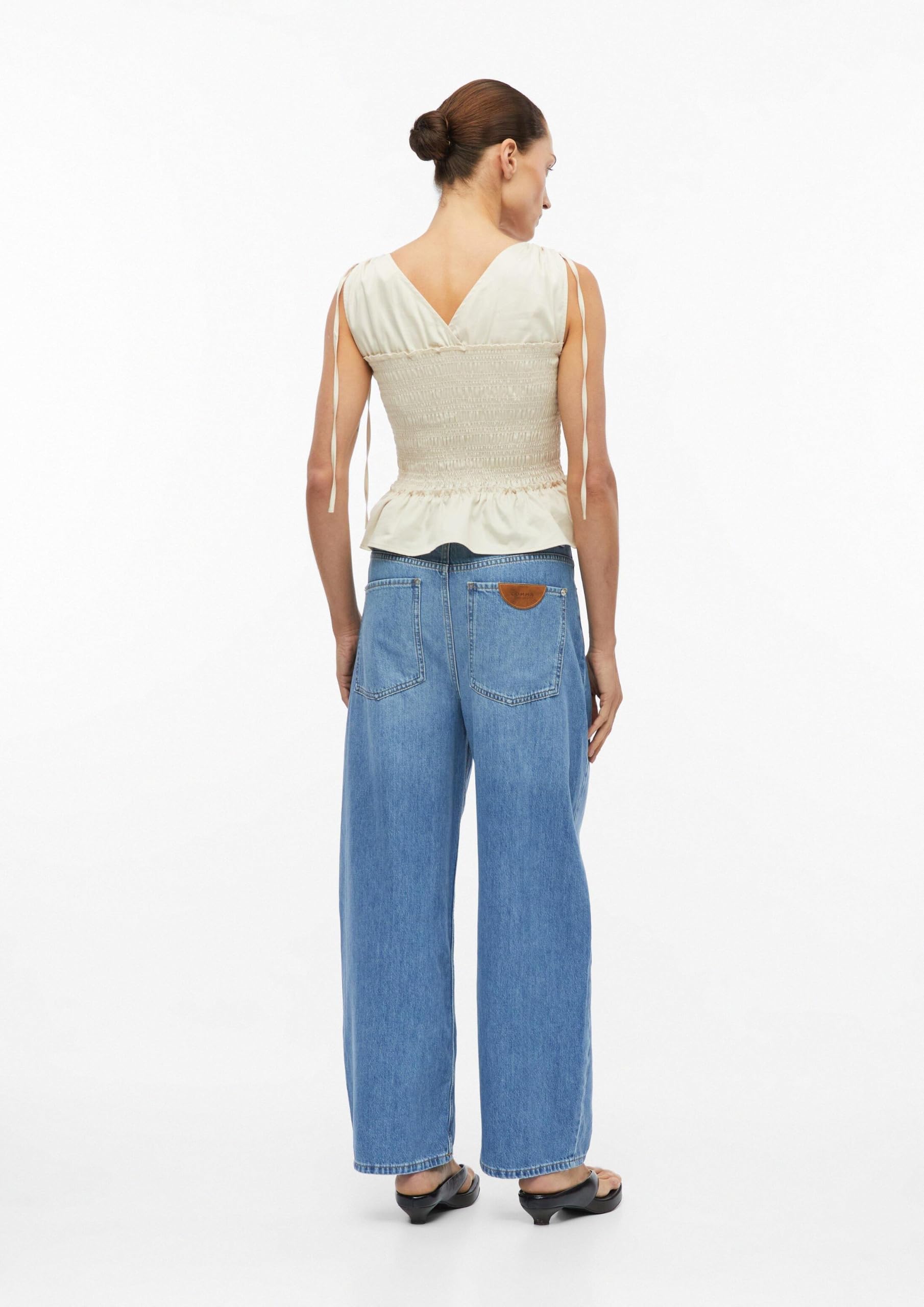 comma-jeans-barrel-leg-mid-rise-gr-e-38-blau image 6