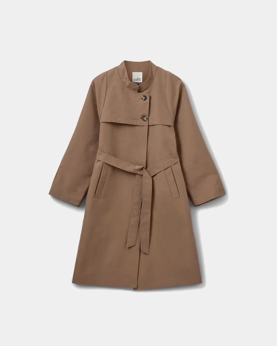 sofie-schnoor-women-lizzysw-trenchcoat-braun-baumwolle-2 image 1