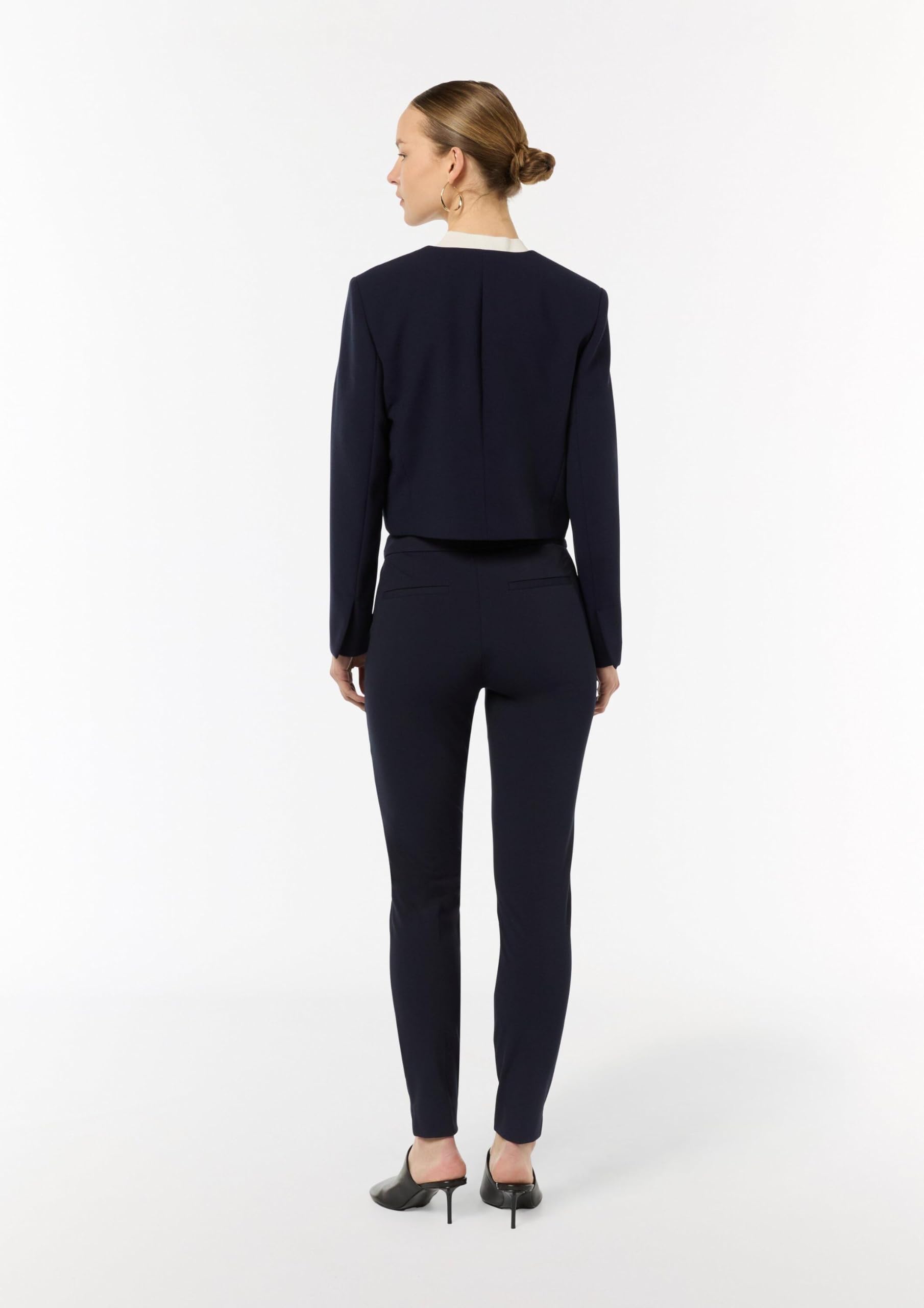 comma-bolero-taftfutter-blau-jacke-gr-40 image 7