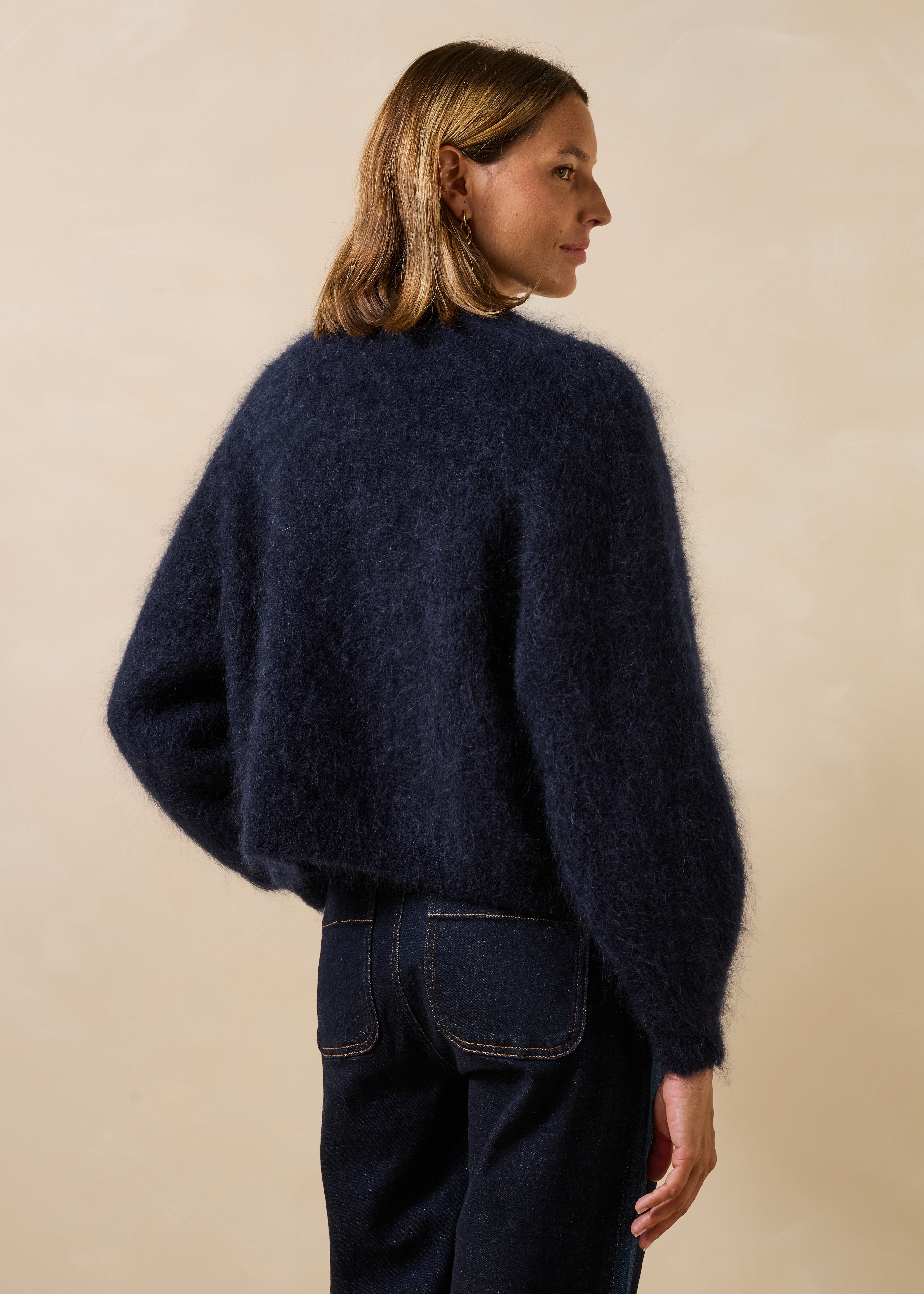 la-f-e-marabout-e-genesia-gilet-marine-mohair-kurz-offen image 3