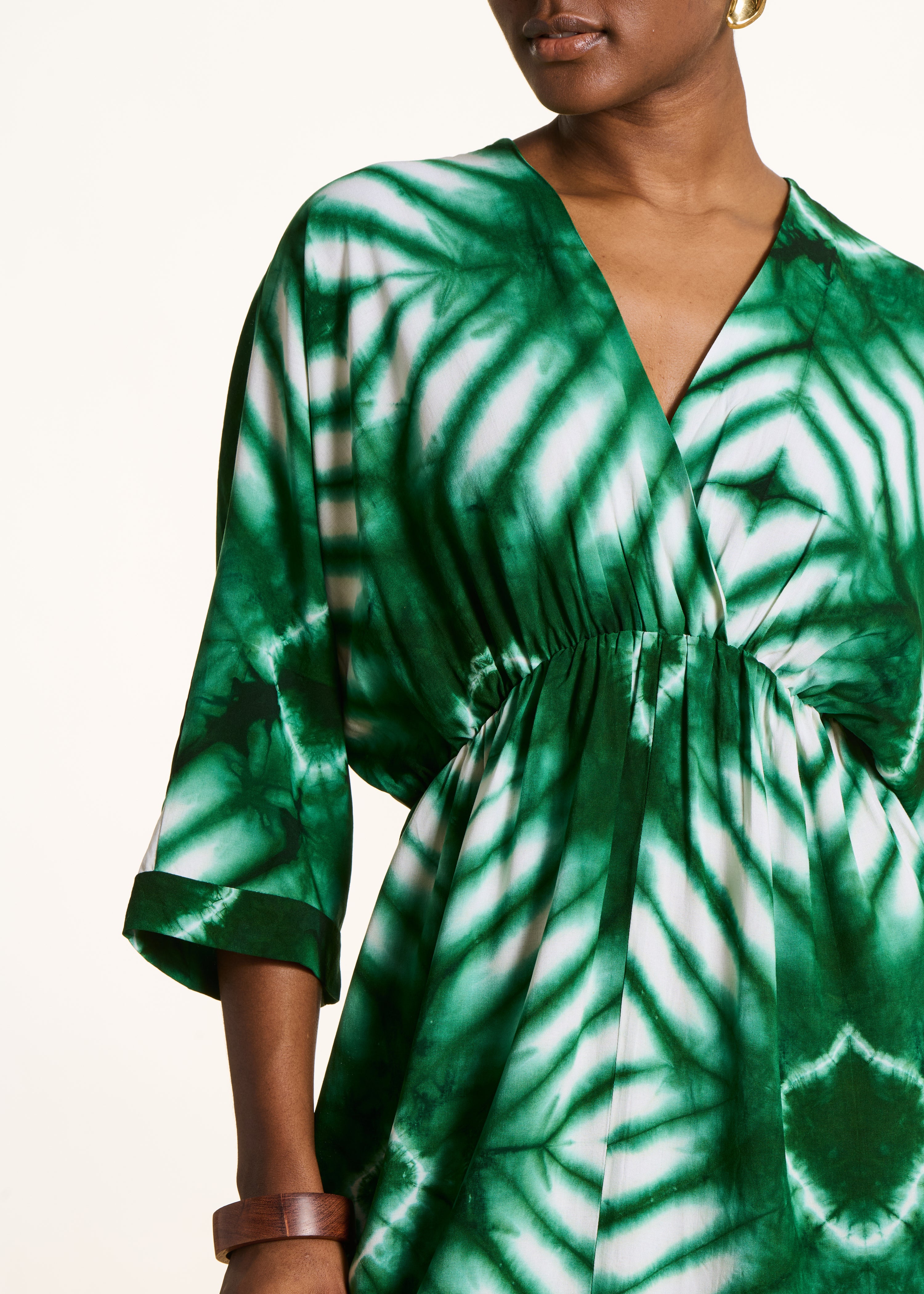 la-f-e-marabout-e-dacre-maxikleid-gr-n-print-gr-36 image 6