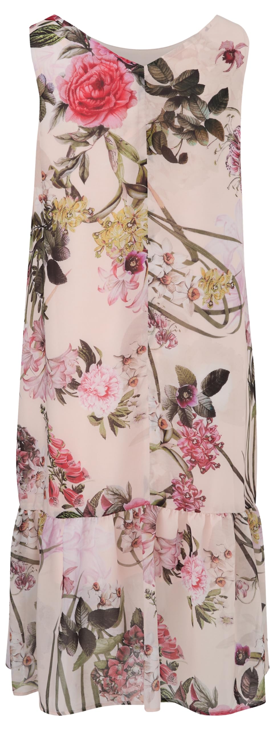 comma-kleid-floral-braun-damenkleid-allover-print image 2