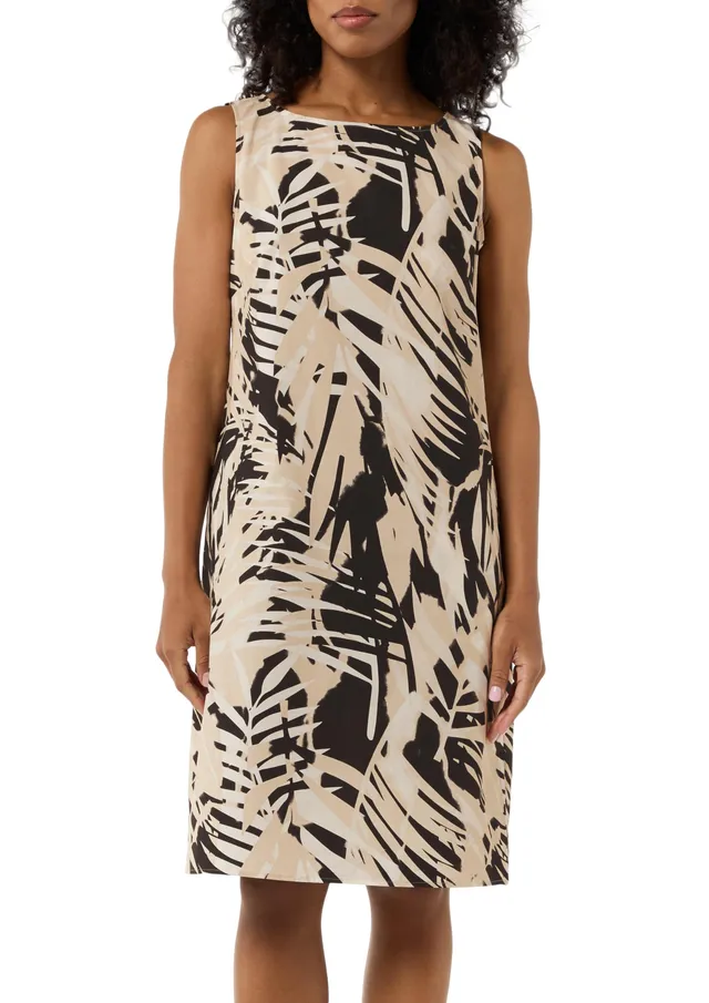 comma-dresses-baumwollkleid-relaxed-schwarz-gr-38 image 1